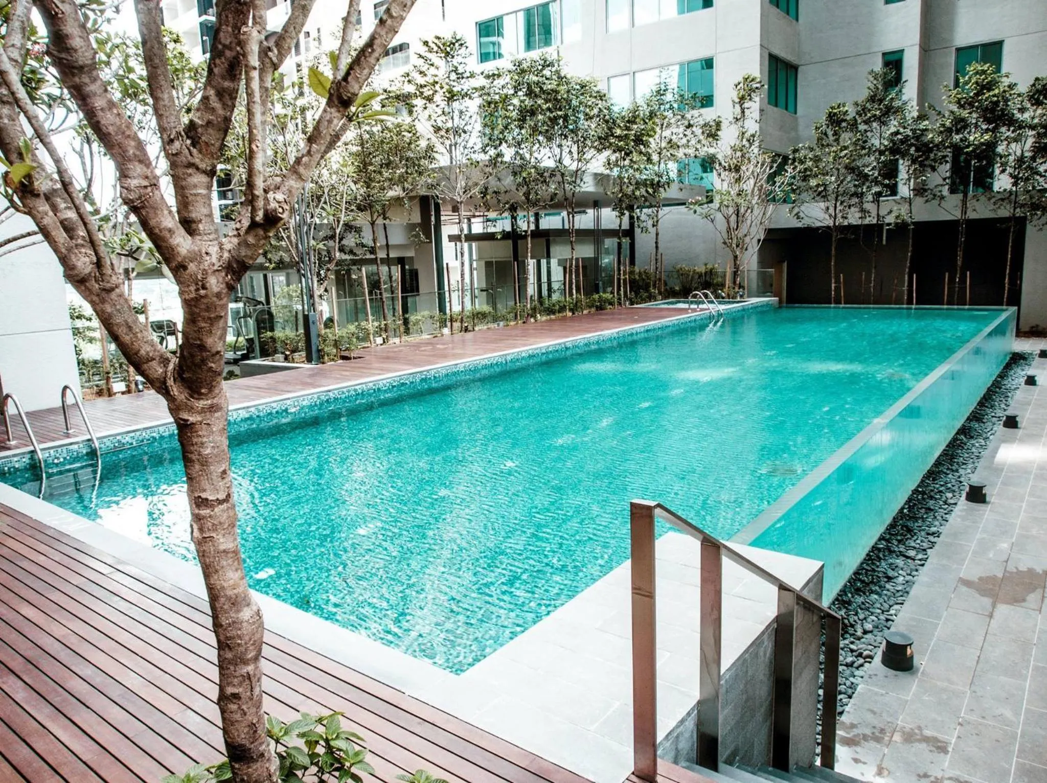 Swimming pool in Amethyst Dorm KLCC