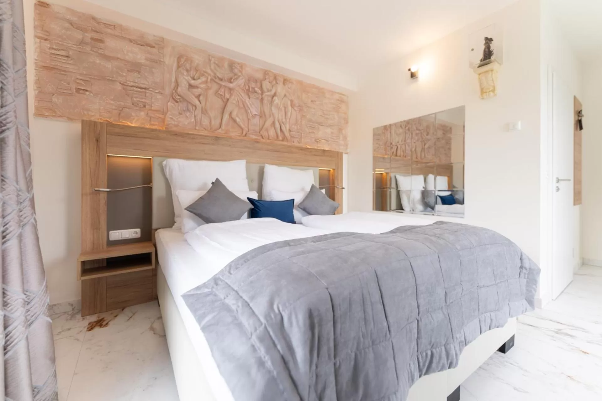 Bed in Hotel & Restaurant Sparta