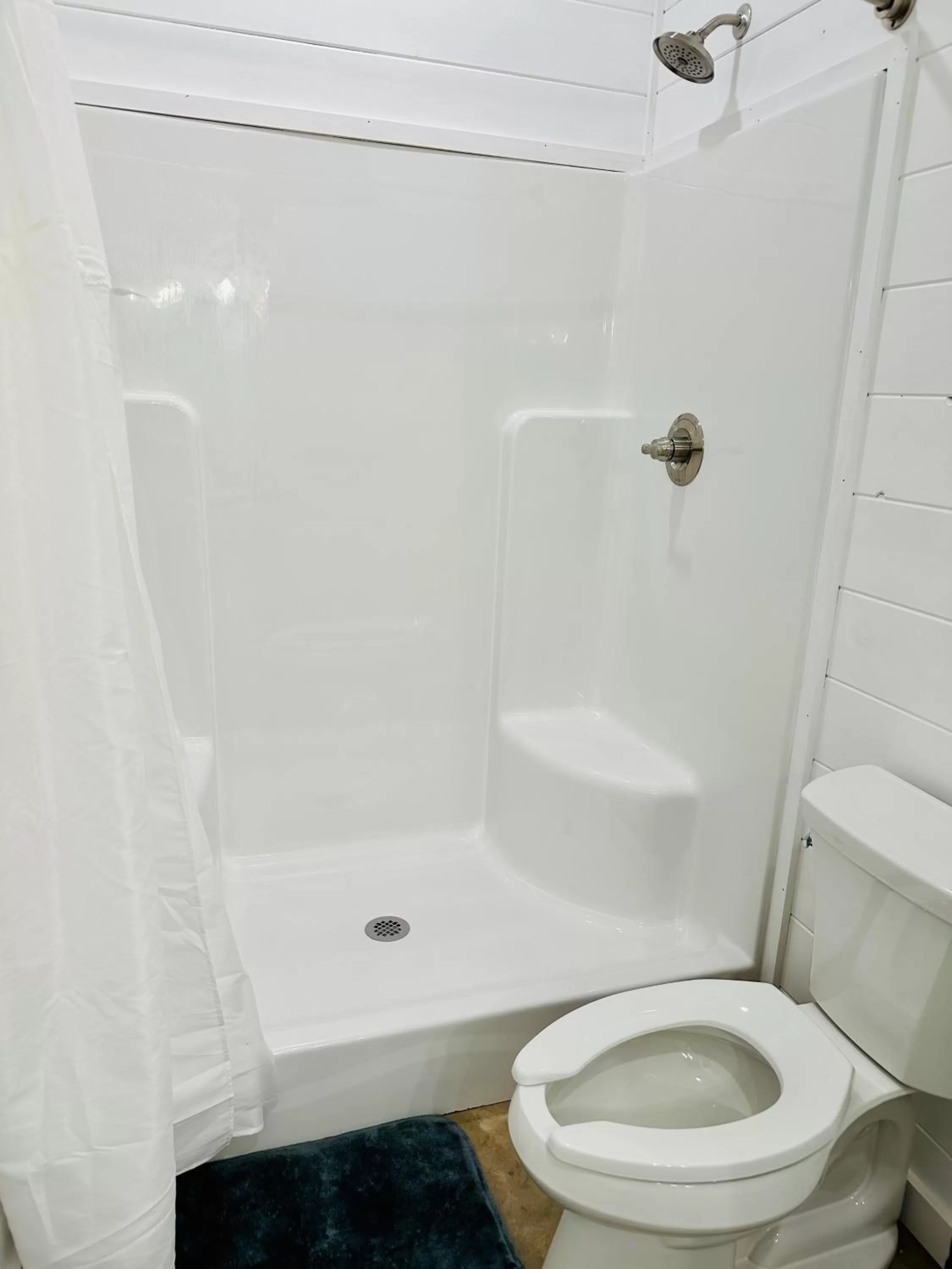 Shower, Bathroom in Knotty Squirrel Cabins