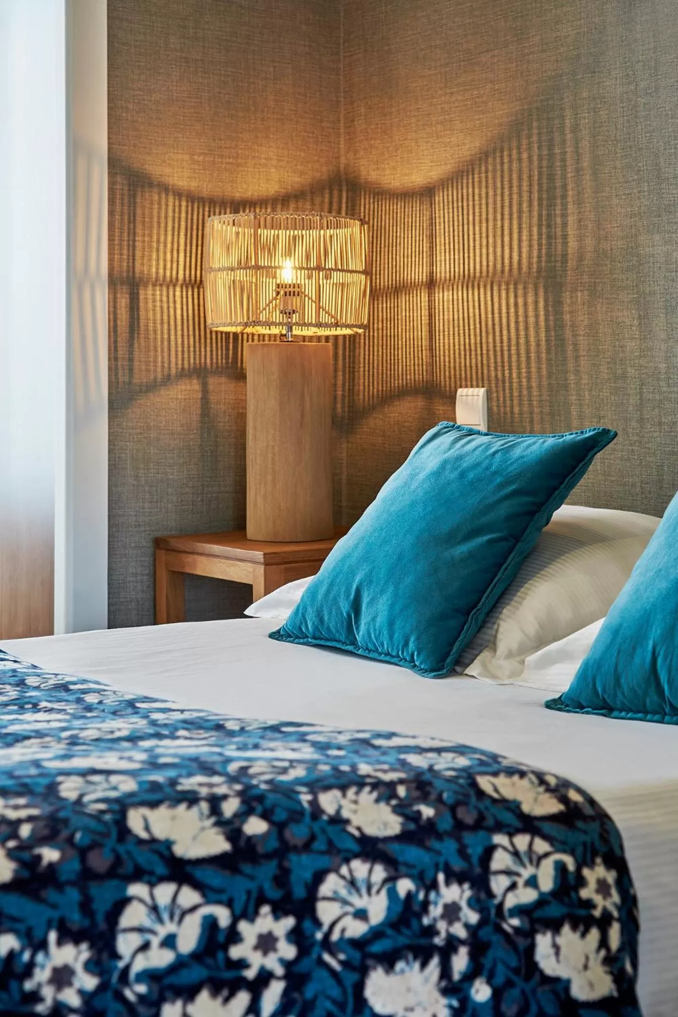 Bed in La Cremaillere Hôtel-Restaurant