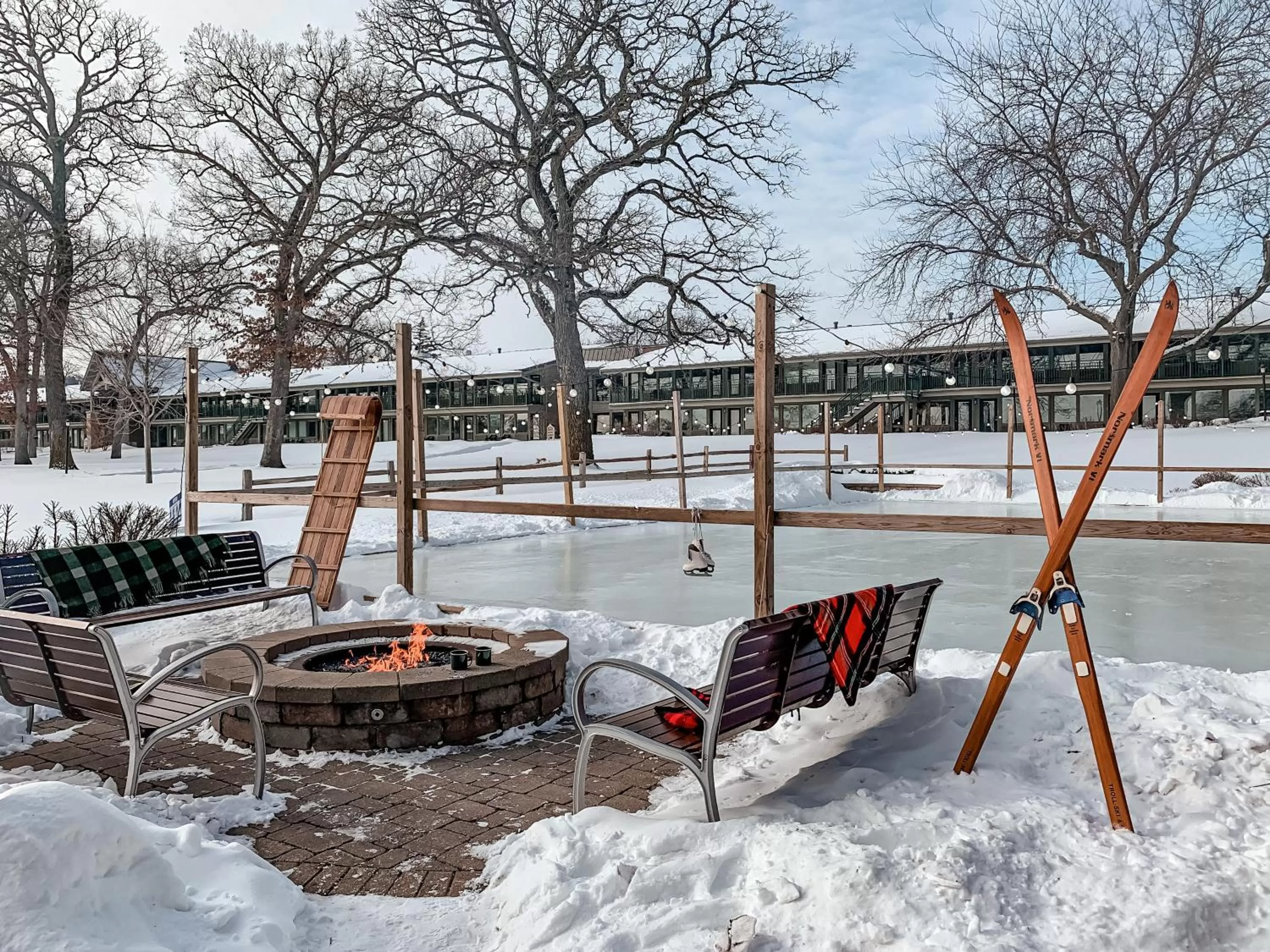 Winter in The Abbey Resort