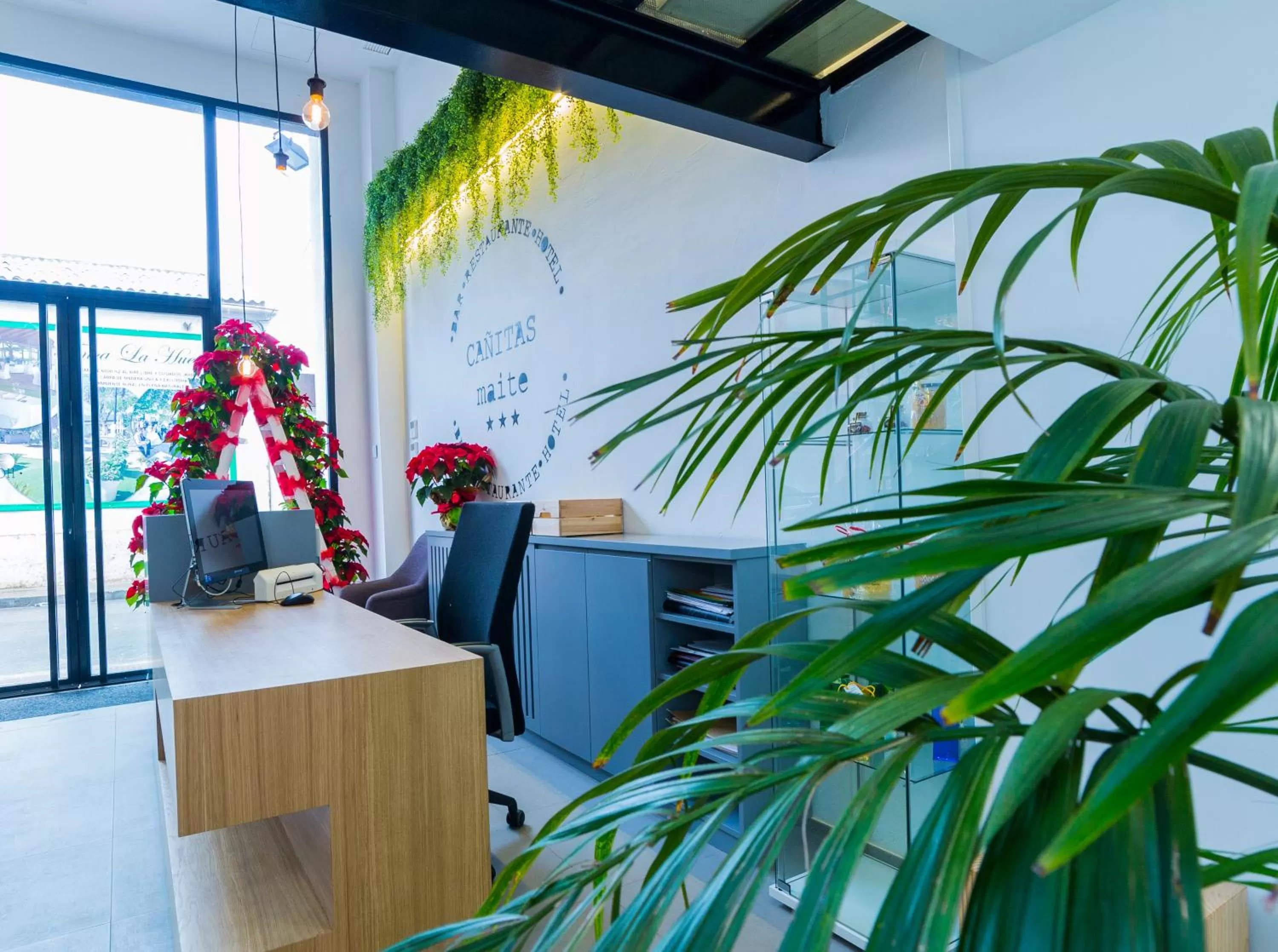 Lobby or reception in Hospedium Hotel Cañitas Maite Gastronómico