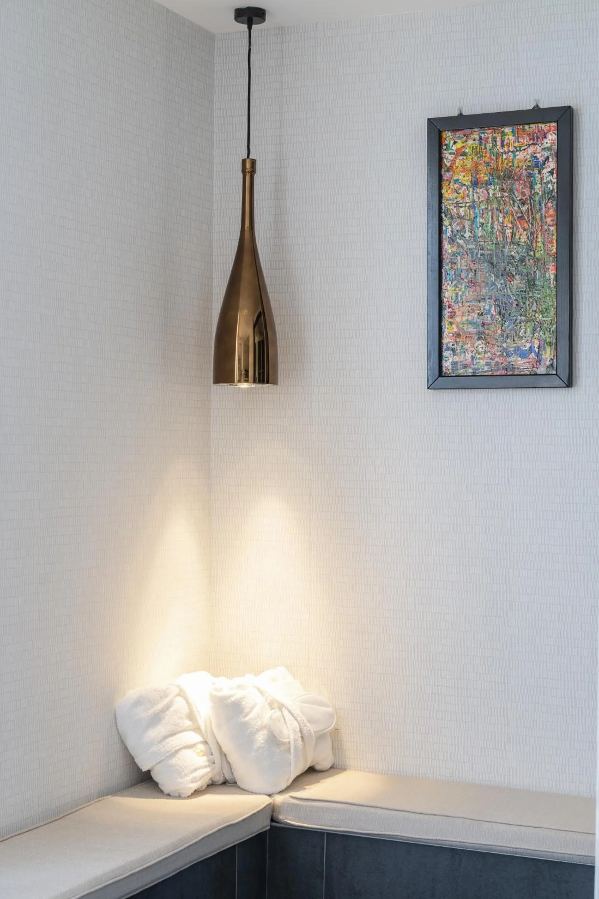 Decorative detail, Bed in Reginna Palace Hotel