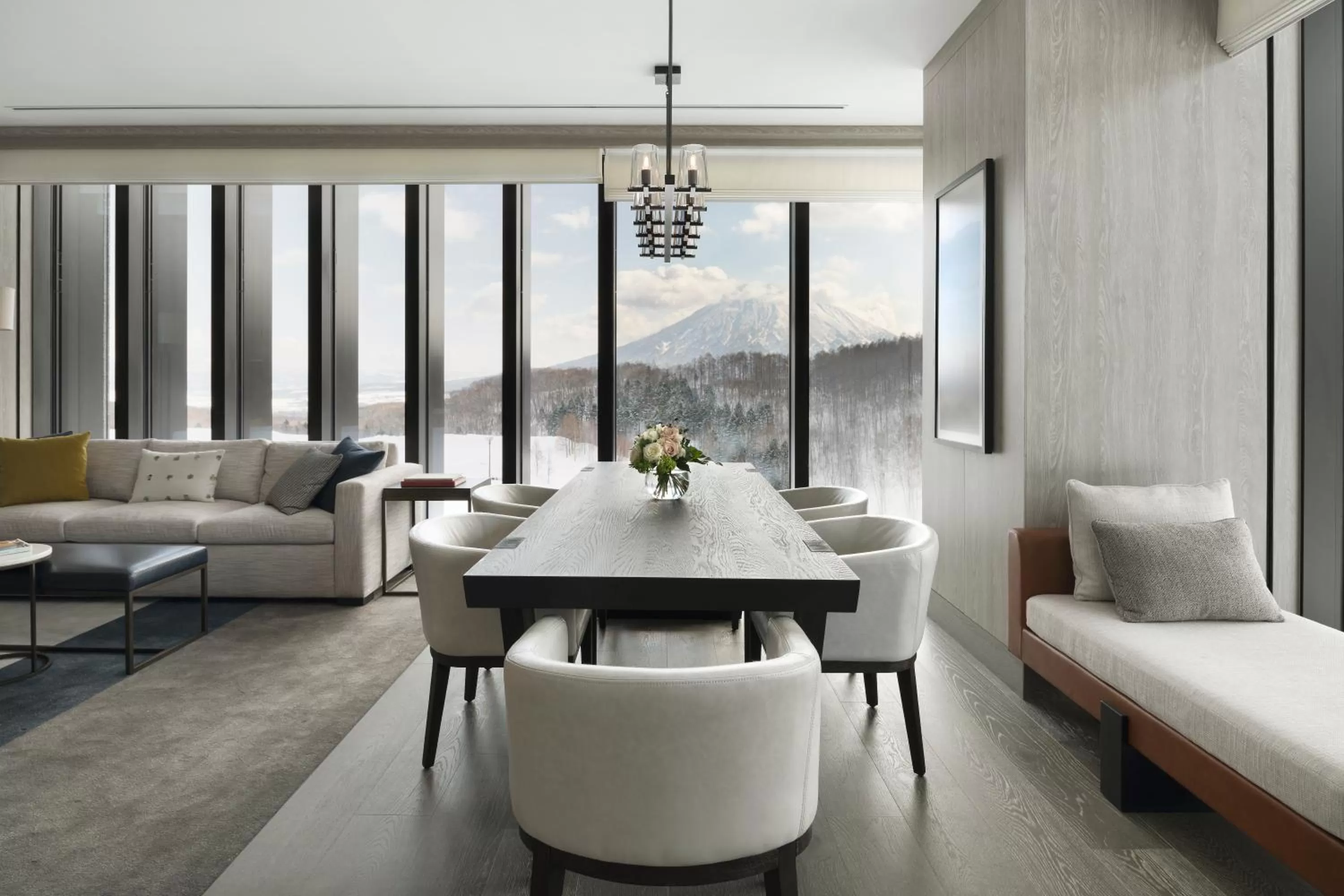 Living room in Park Hyatt Niseko Hanazono