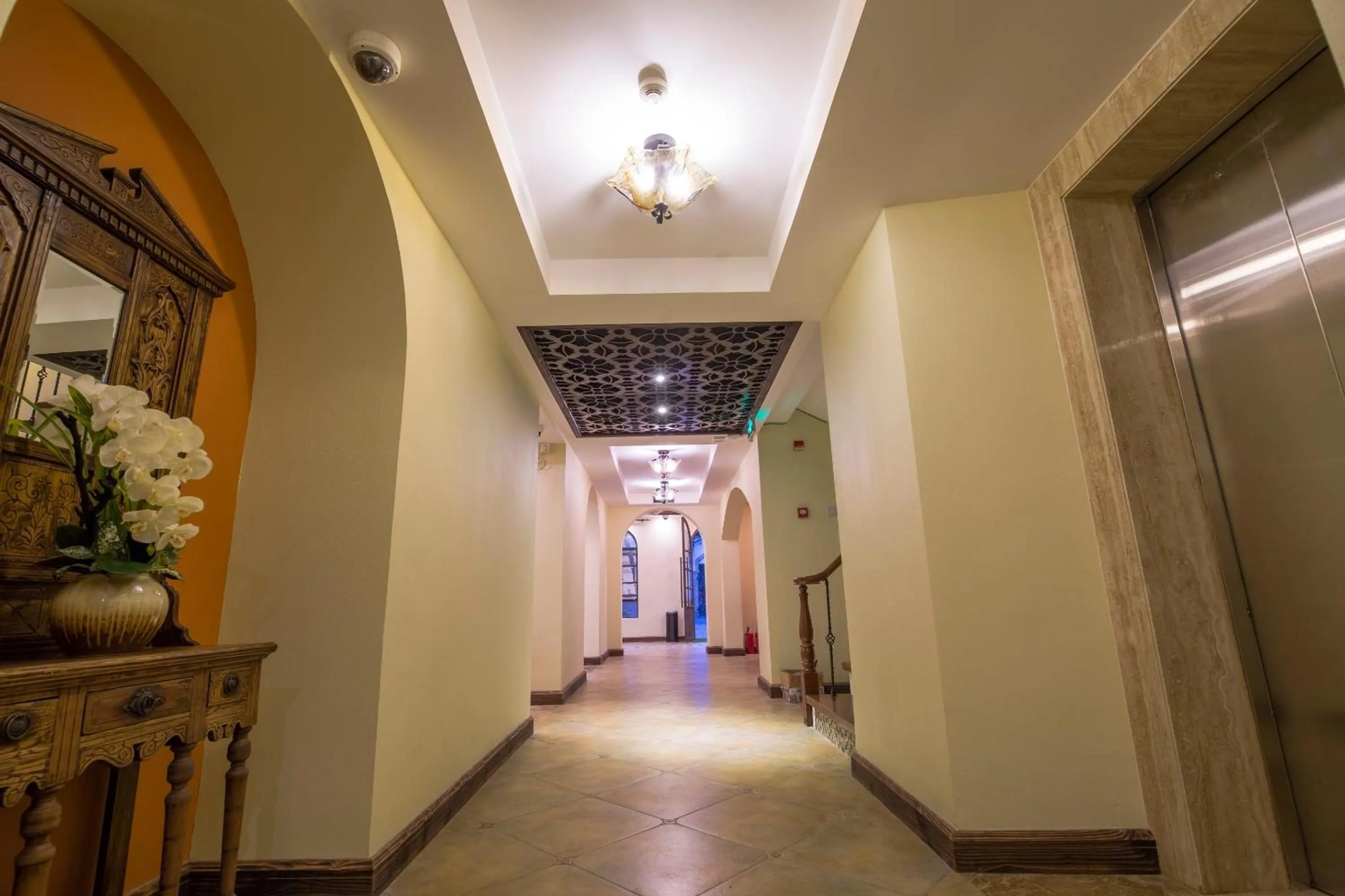 Decorative detail in Shanghai Former French Concession Garden Hotel