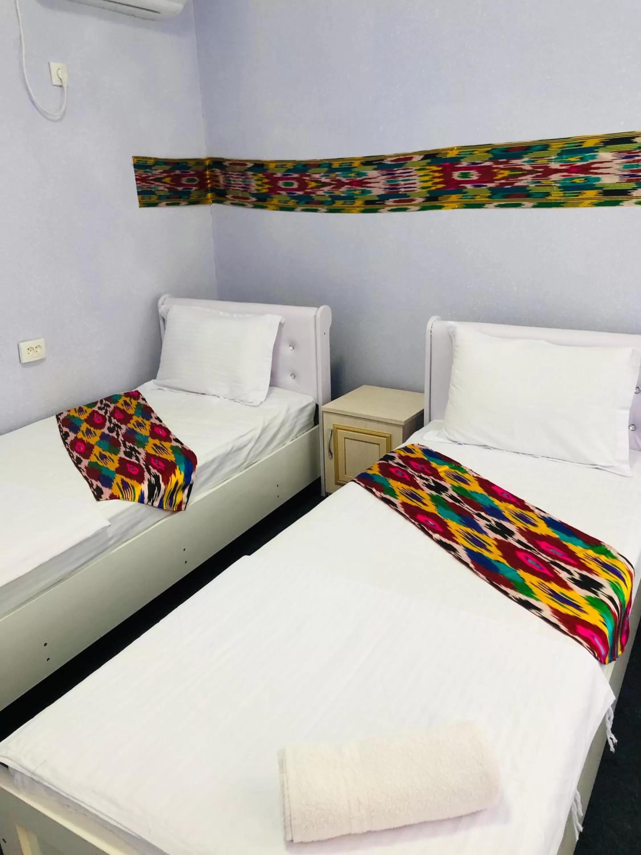 Bed in Hotel Uncle Kolya Boutique