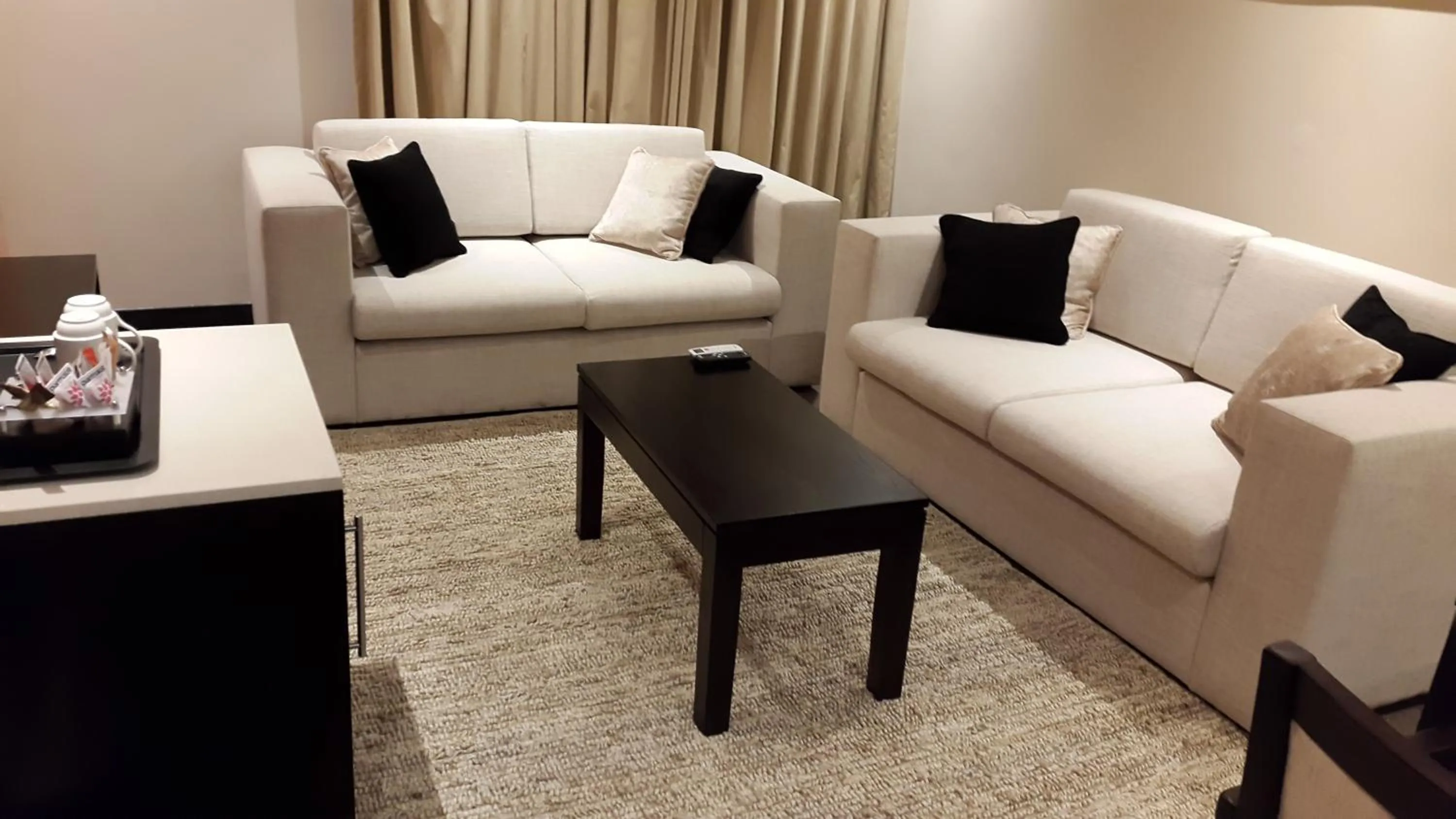 Living room in Cresta Lodge Gaborone