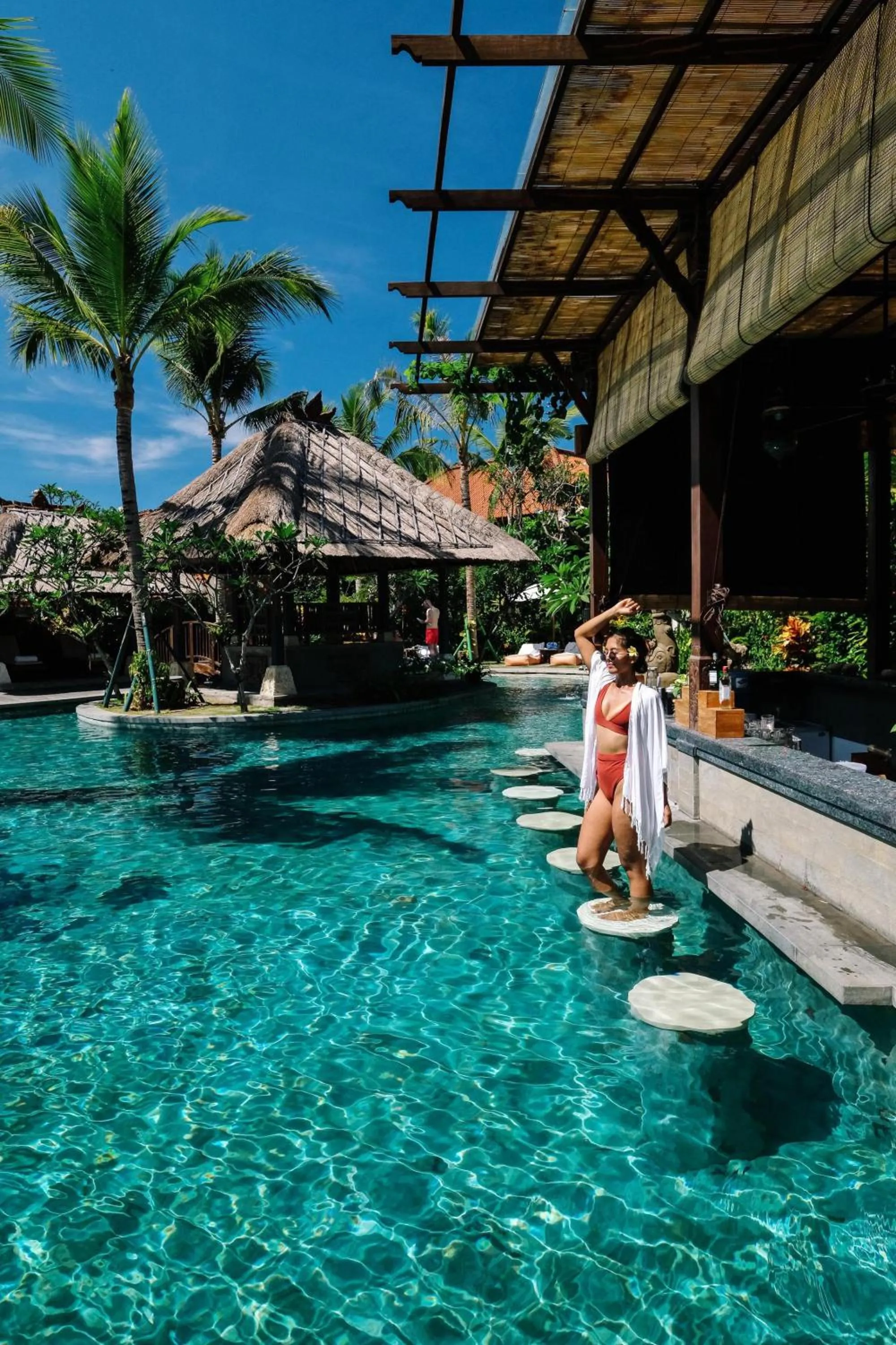 Swimming pool in The Alantara Sanur