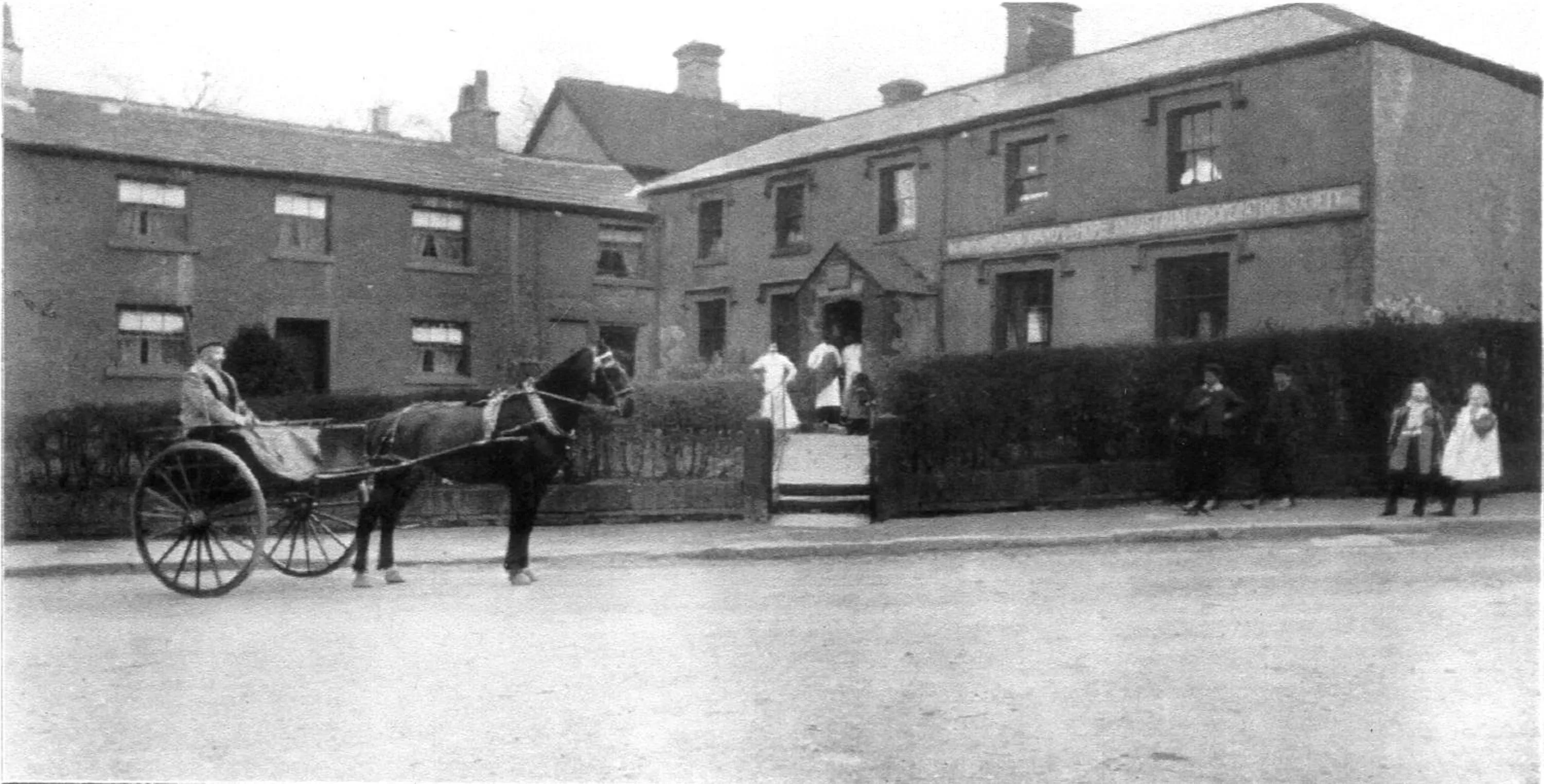 Facade/entrance in Wortley Cottage Guest House