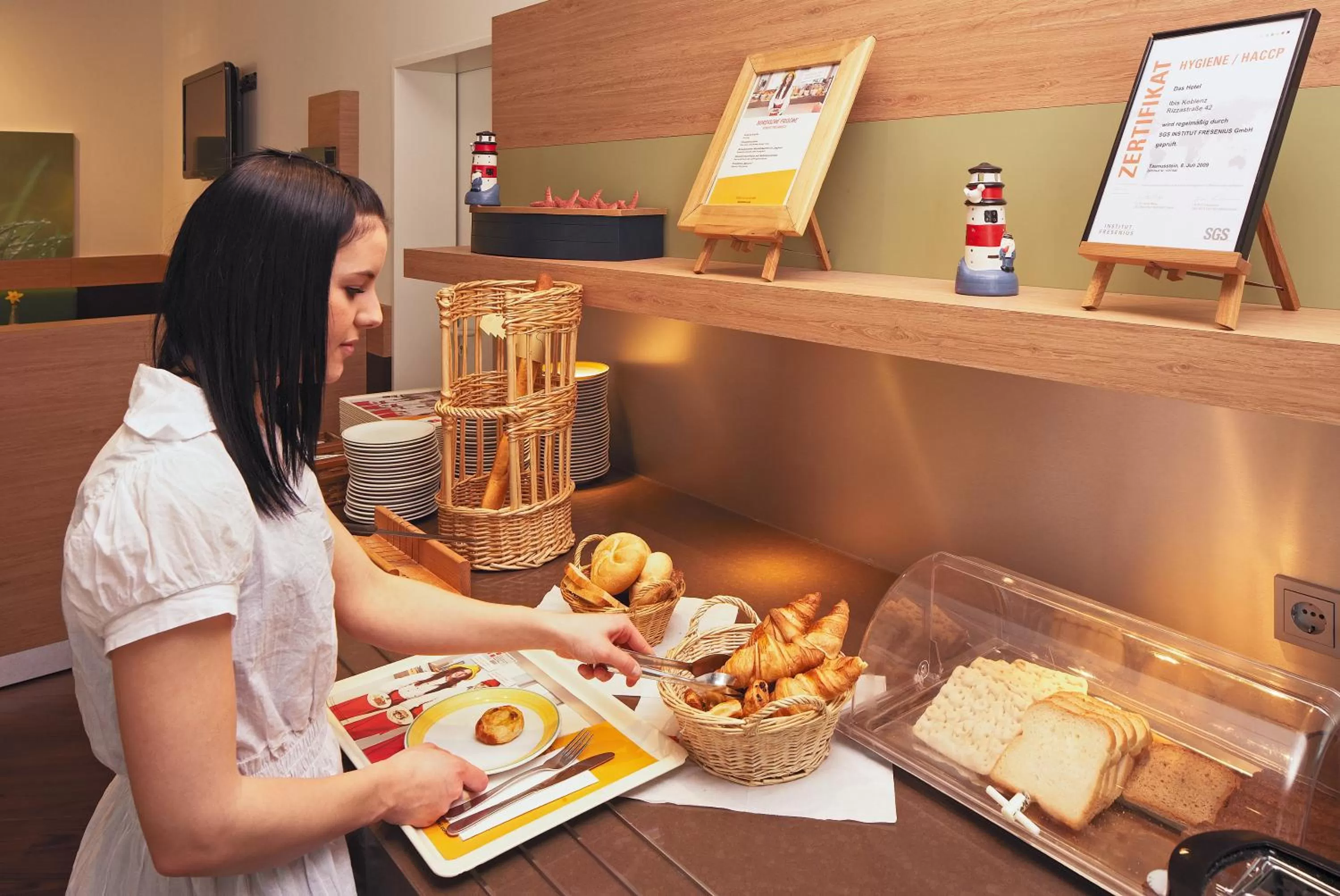 Buffet breakfast in ibis Koblenz City