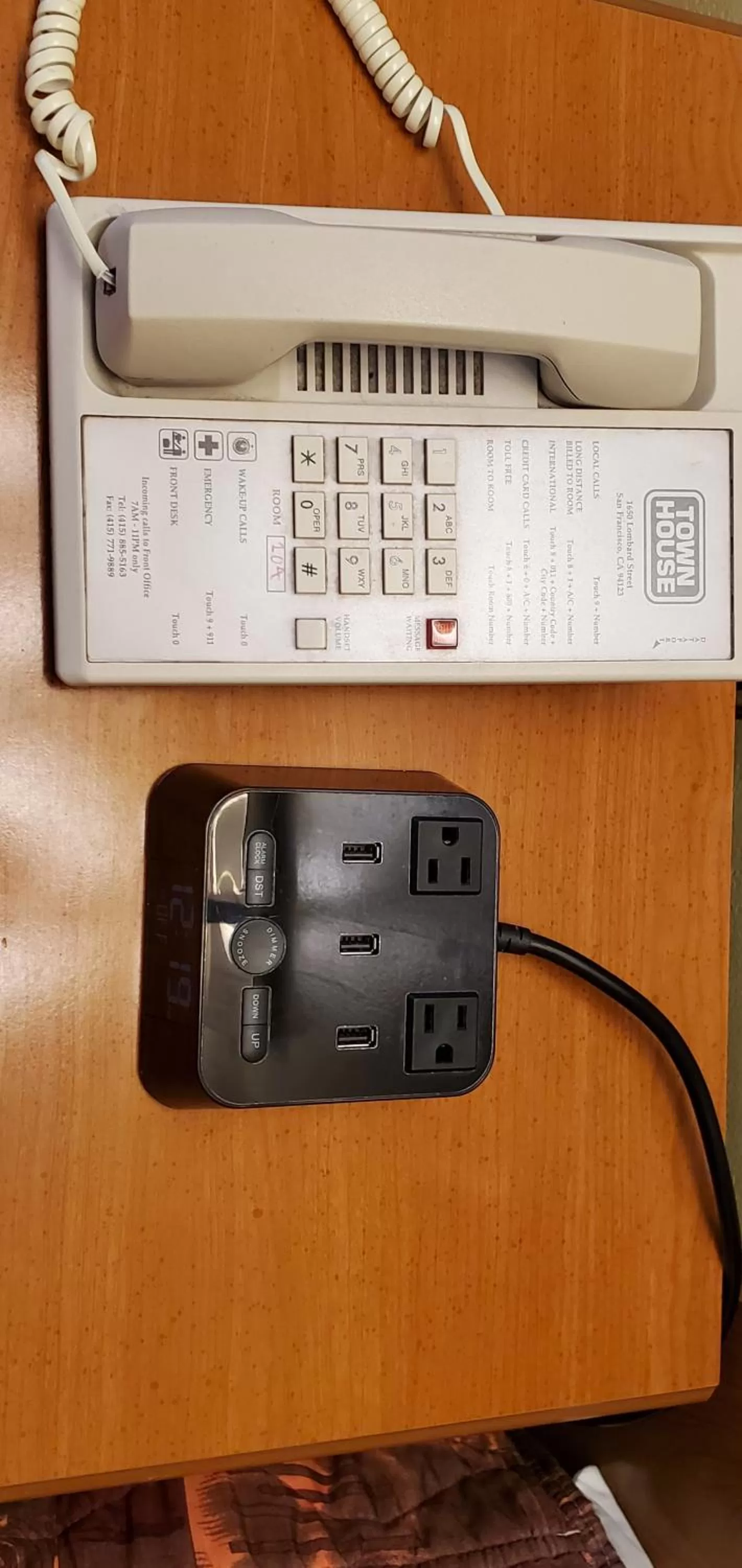 Area and facilities in Town House Motel