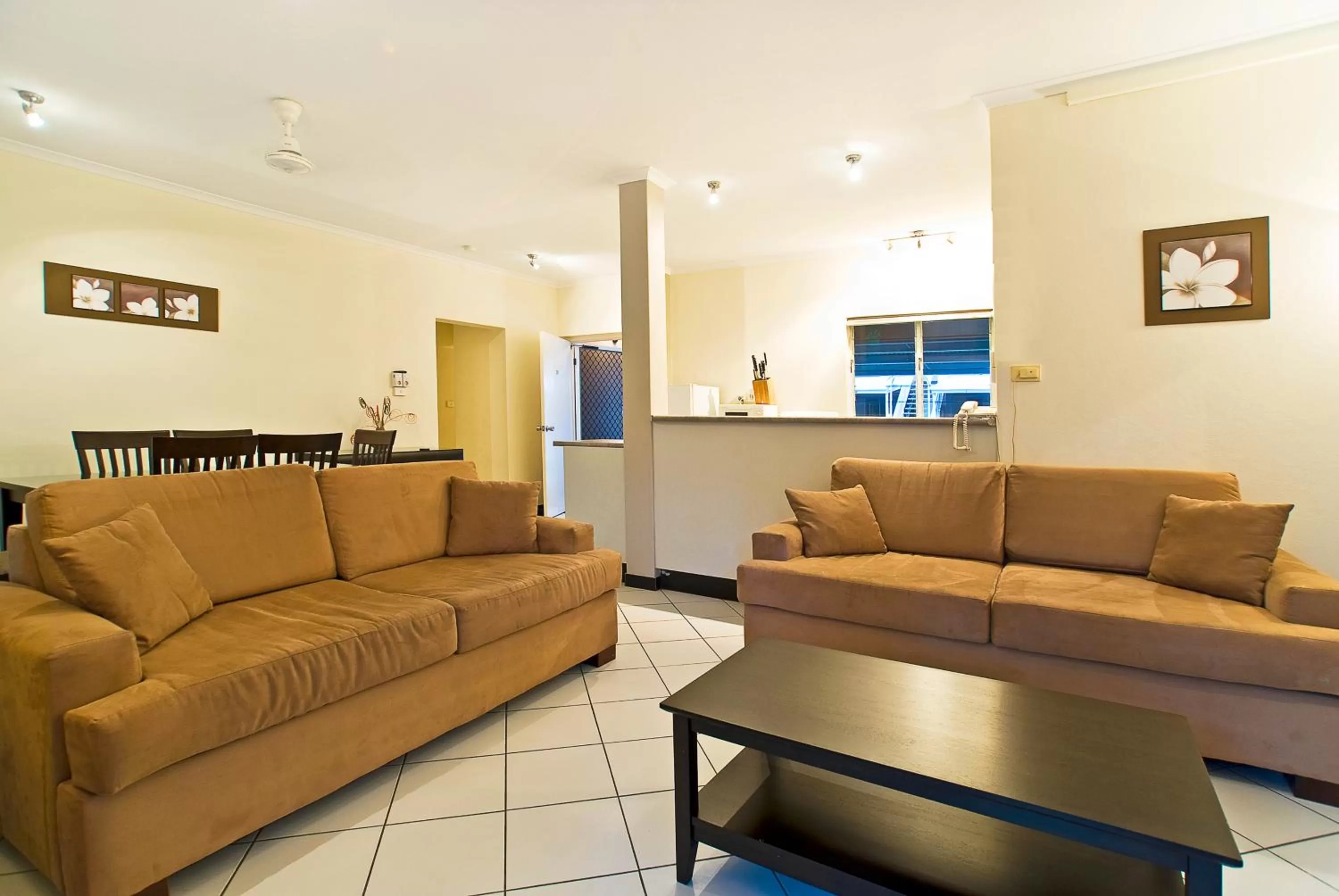Living room in Nimrod Resort Apartments