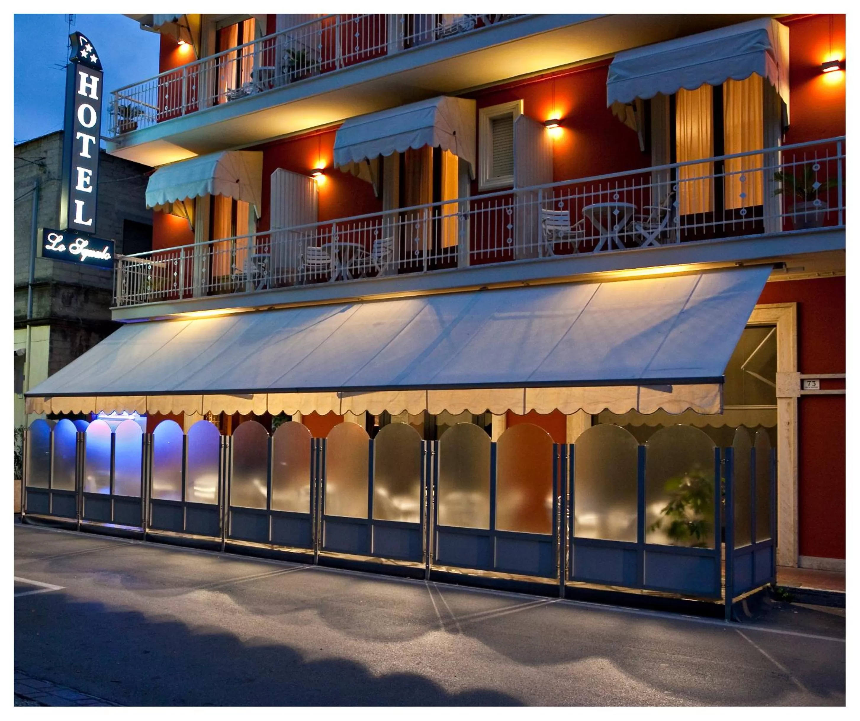 Property building in Hotel lo Squalo