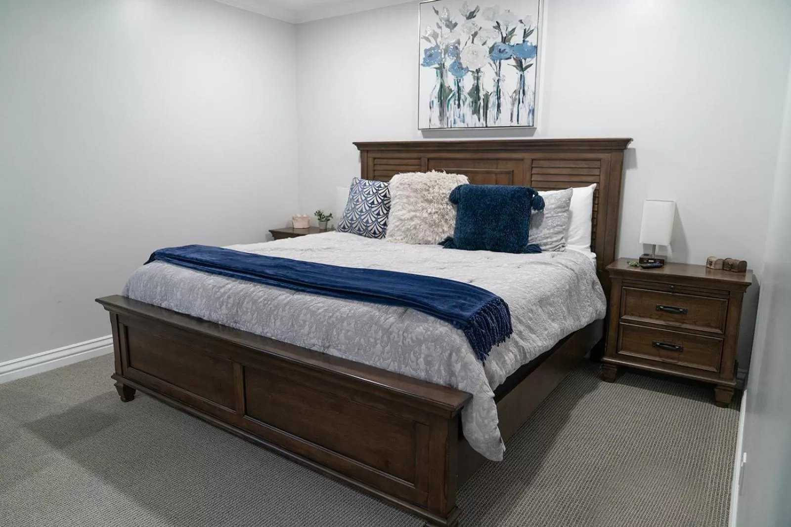 Bed in Tyler Inn at Zion