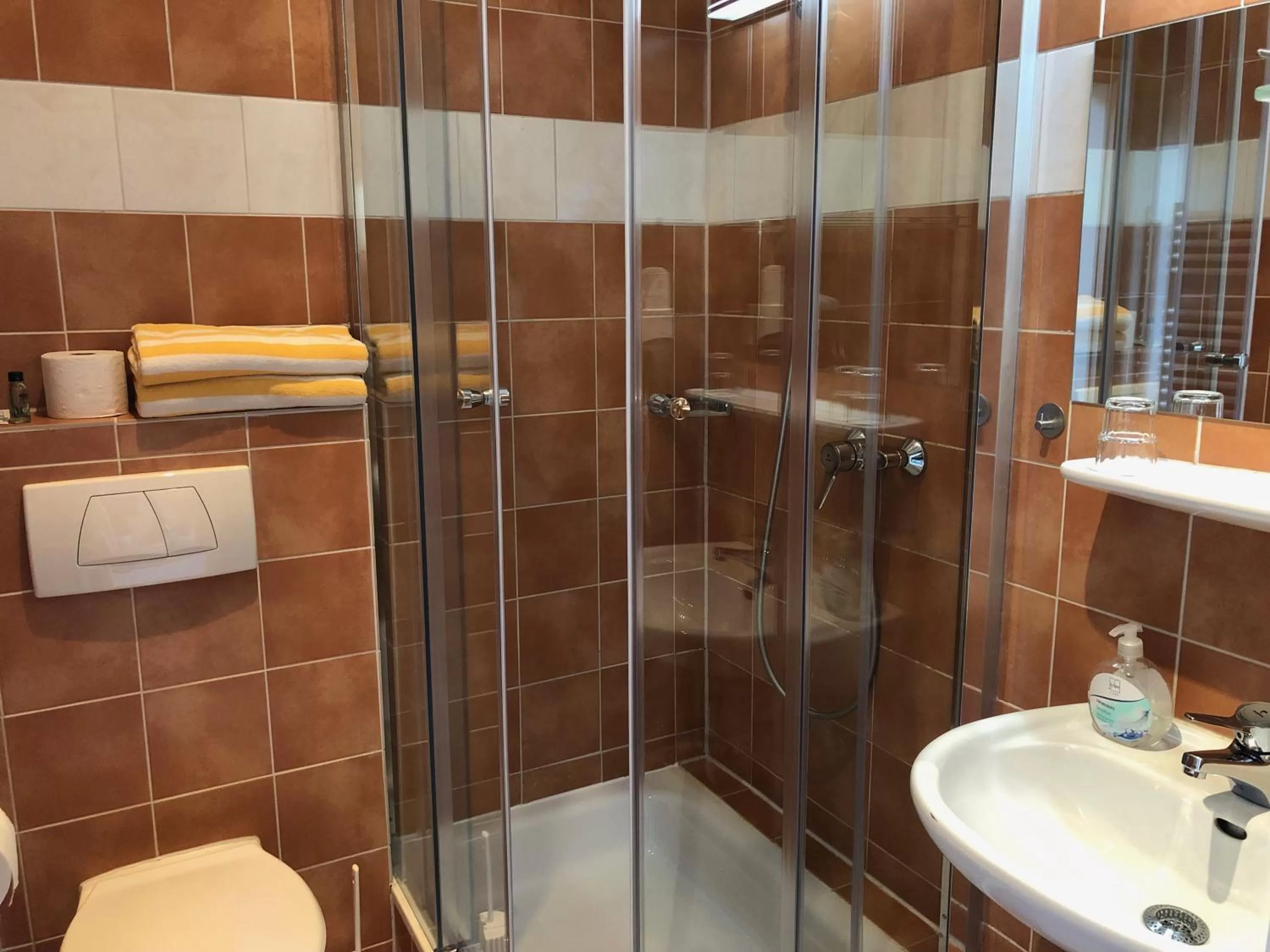 Bathroom in Hotel Elfenberg
