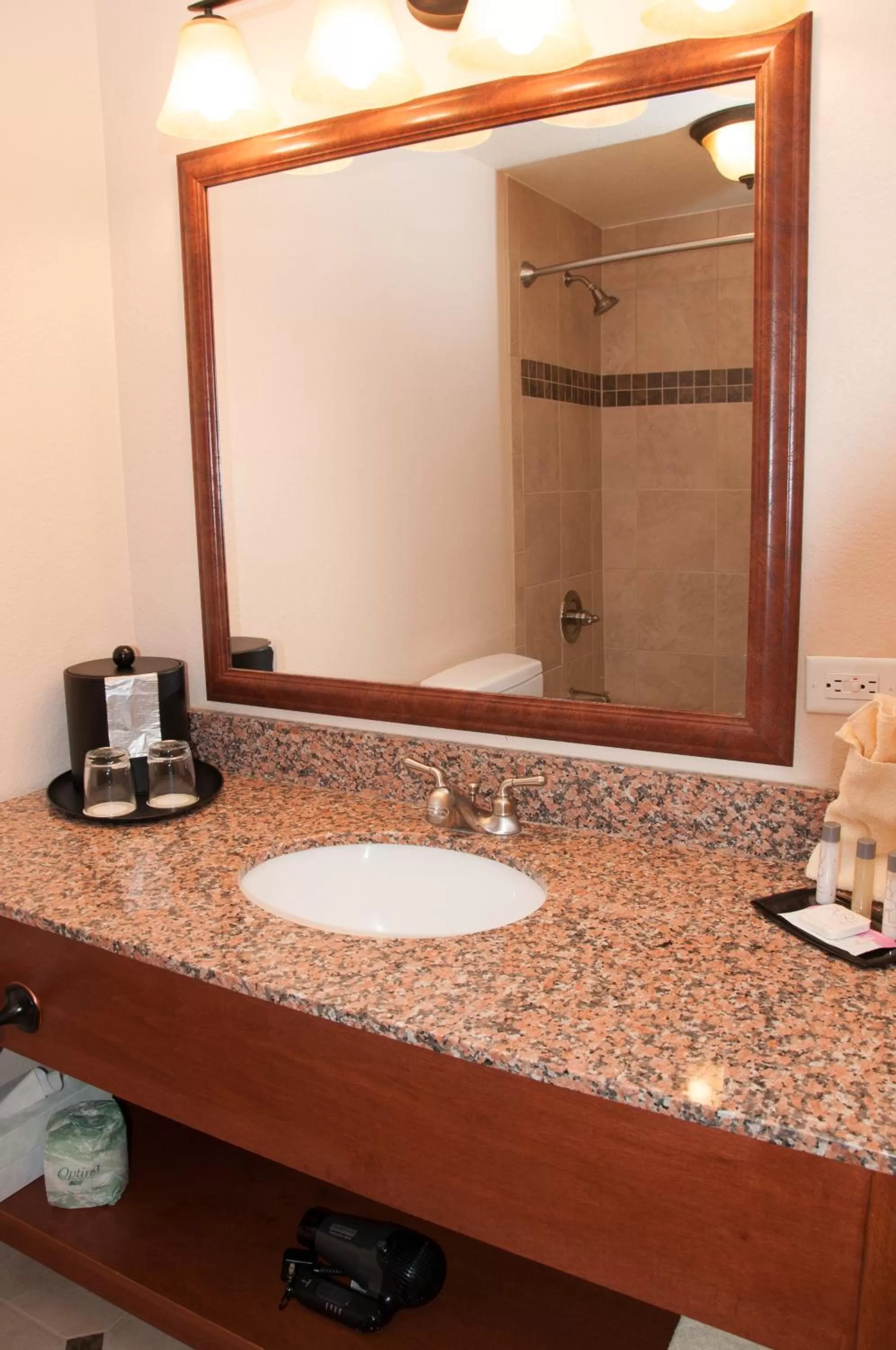 Bathroom in Ramada by Wyndham Elko Hotel at Stockmen's Casino