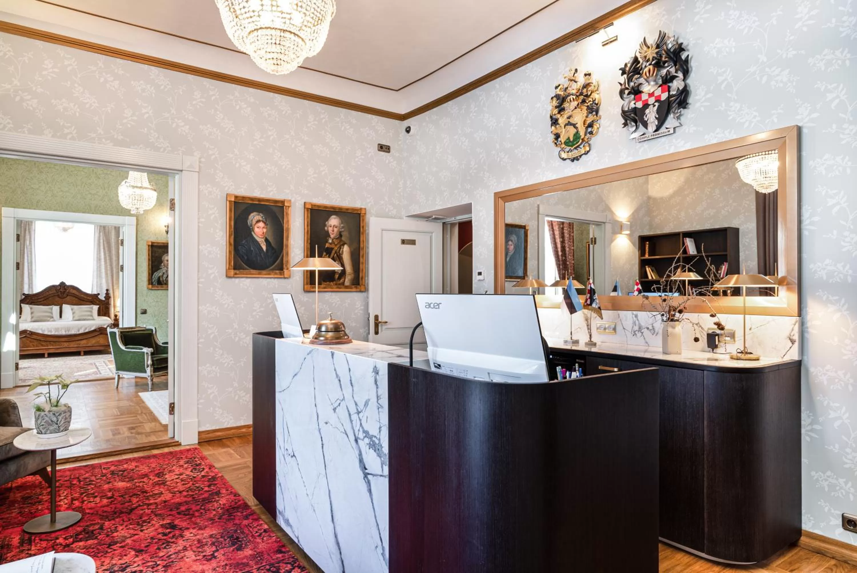 Lobby or reception in Padise Manor