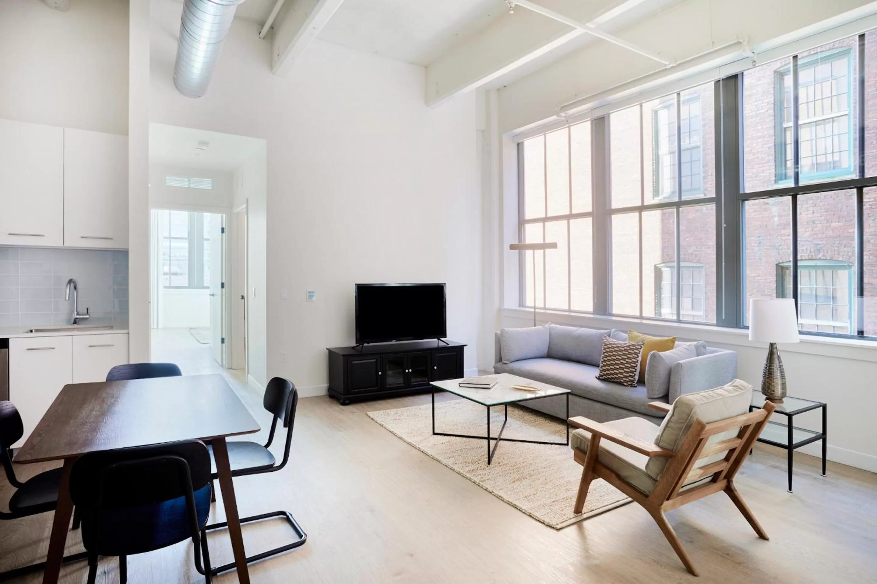 Living room, Seating Area in Sonder at Sixteen Hundred
