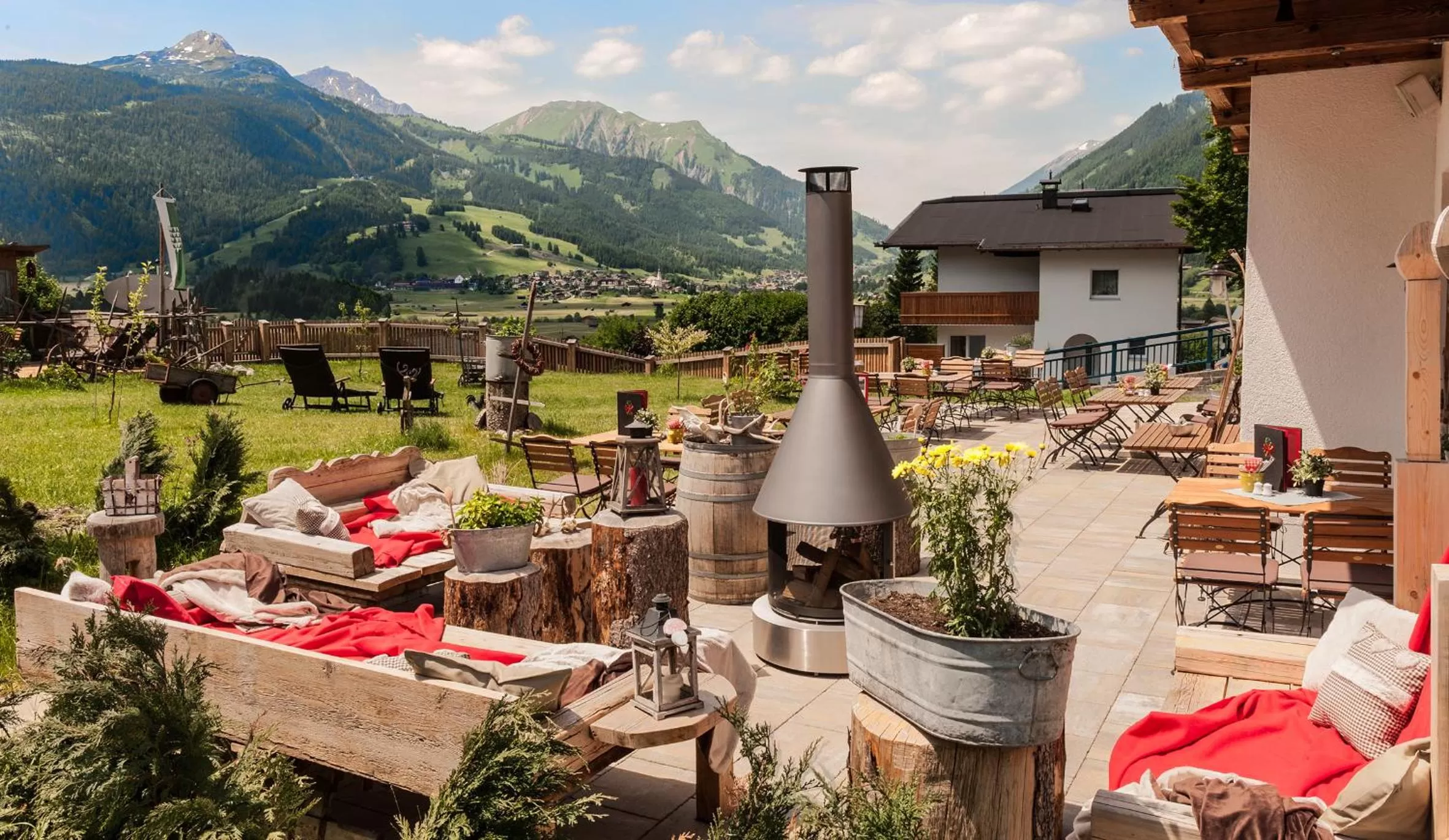 Balcony/Terrace in Hotel zum Urviech -Erwachsenenhotel-