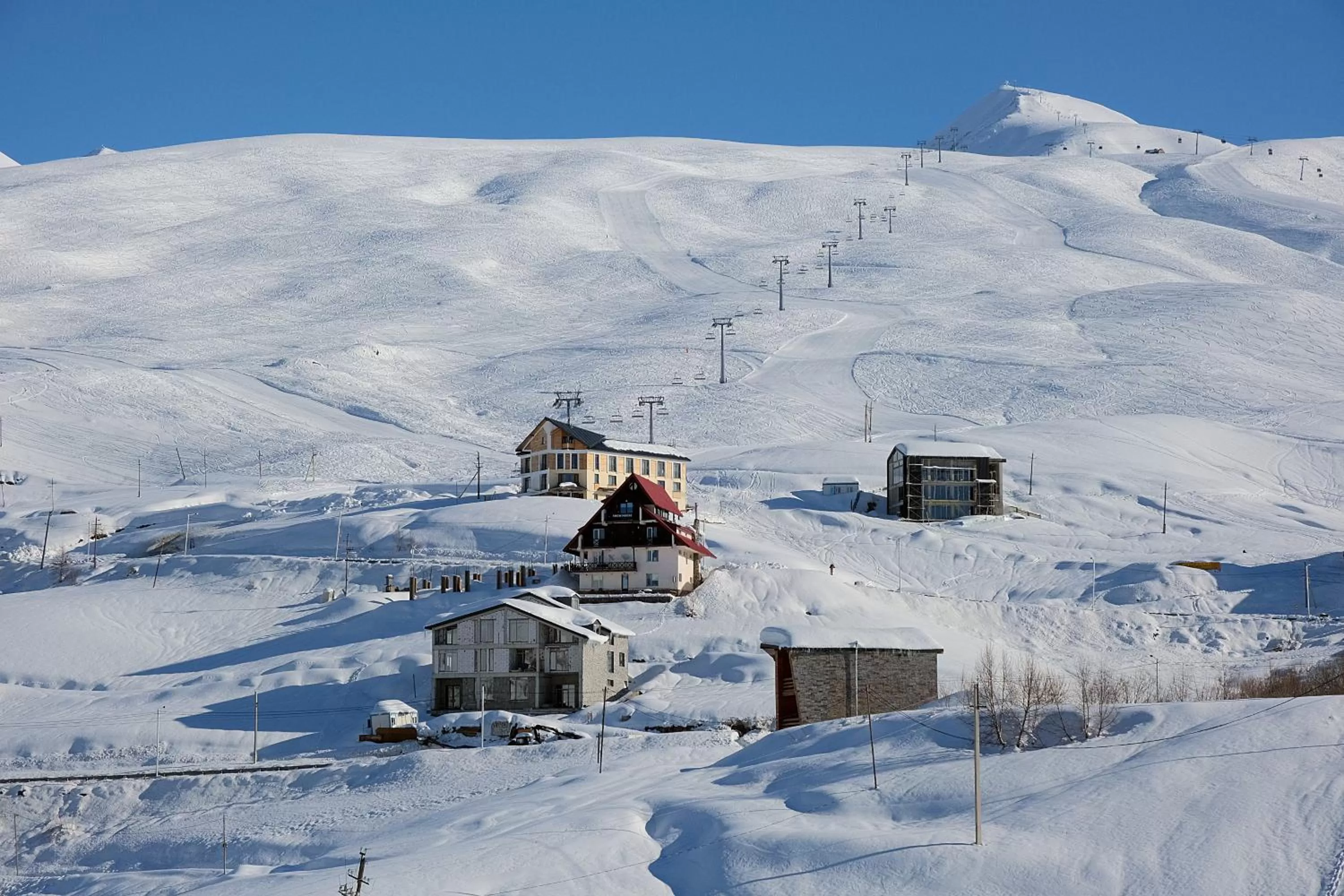 Nearby landmark, Winter in 2-room Apartment NFT Gudauri Penta 503