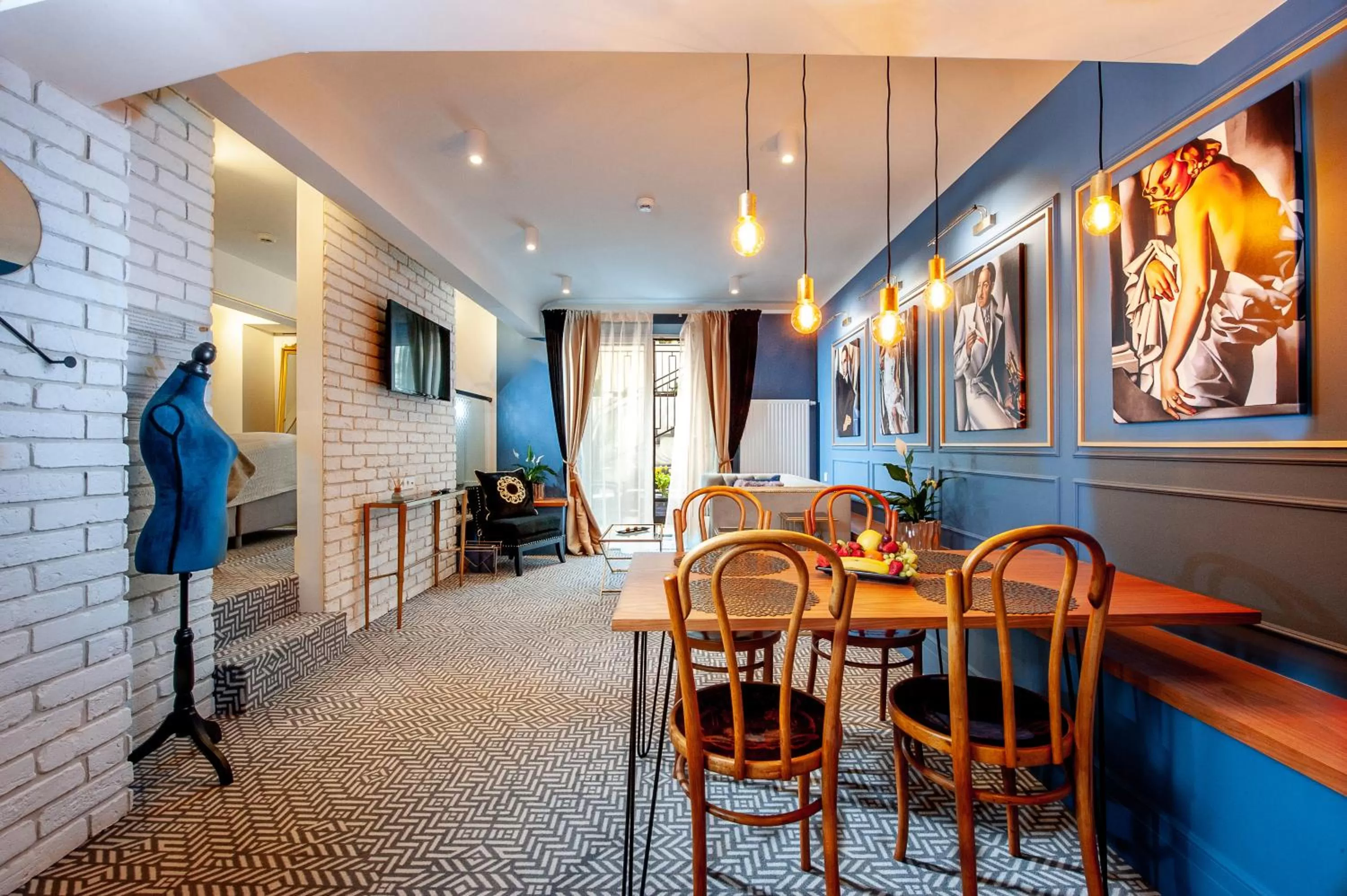 Living room in Amber Design Residence