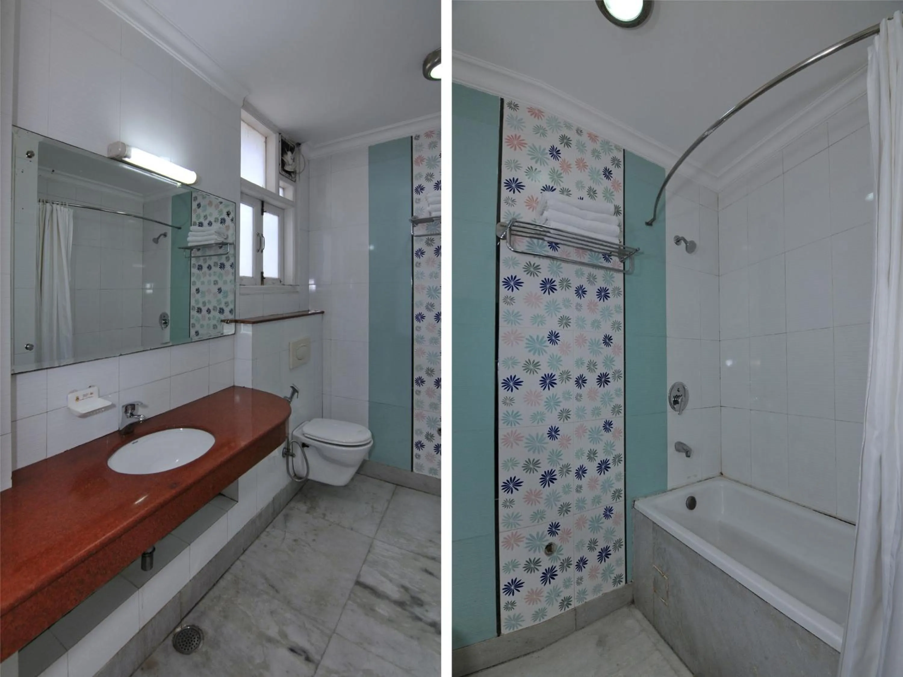 Bathroom in Mehra Residency at The Airport