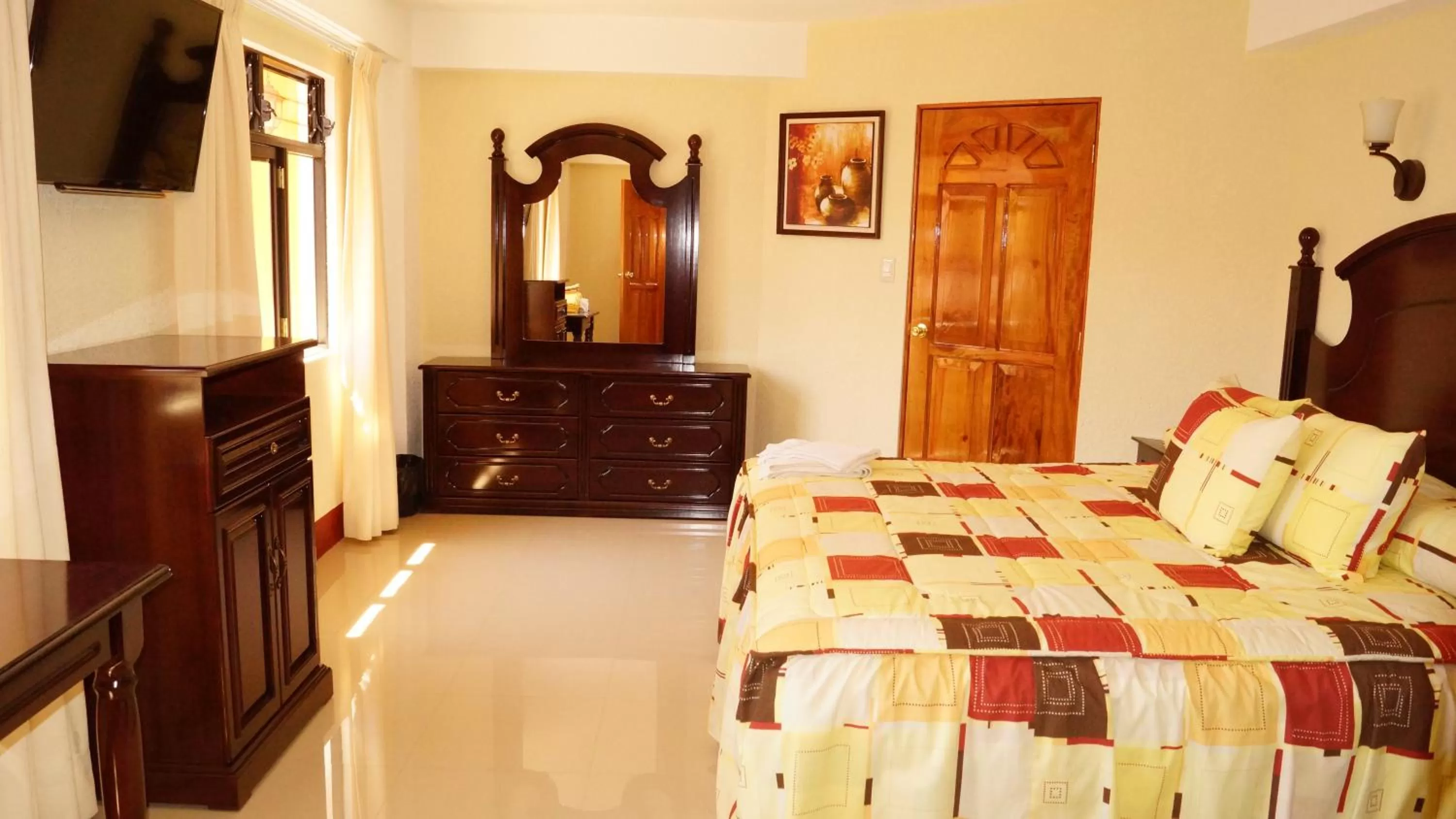 Bedroom, Bed in Hotel Las Americas