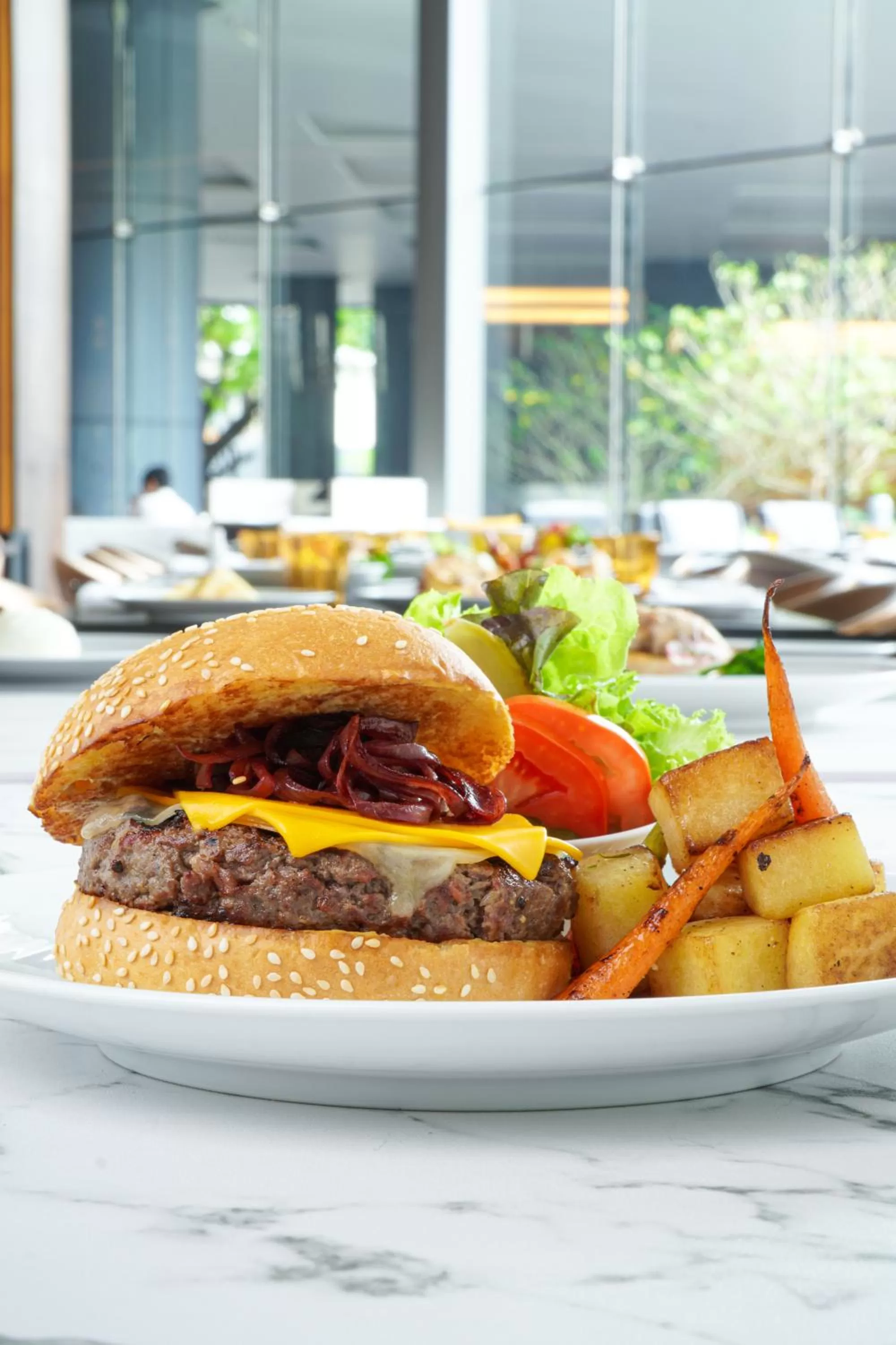 Food in Chatrium Grand Bangkok