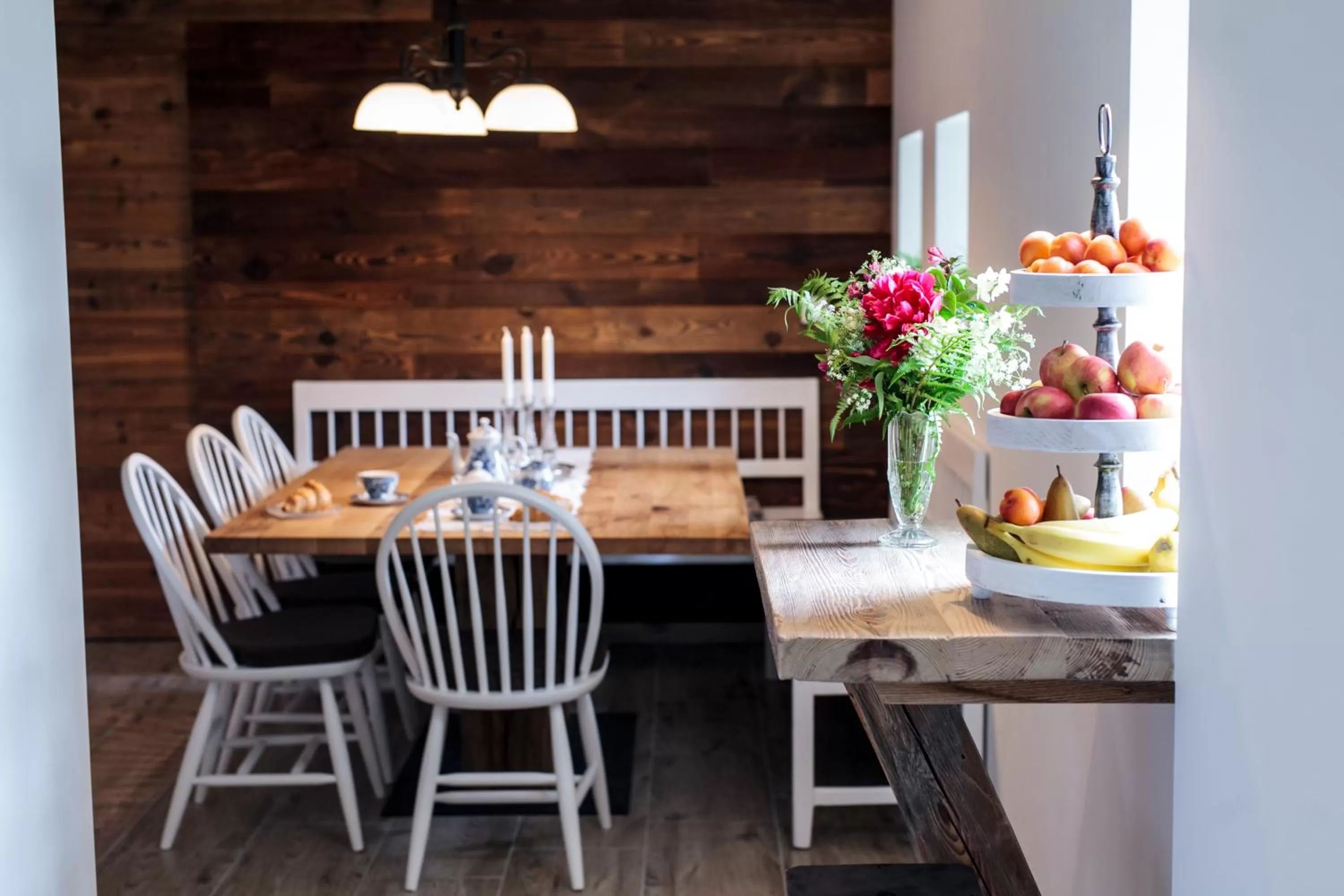 Decorative detail in Hiša Poljana Rooms