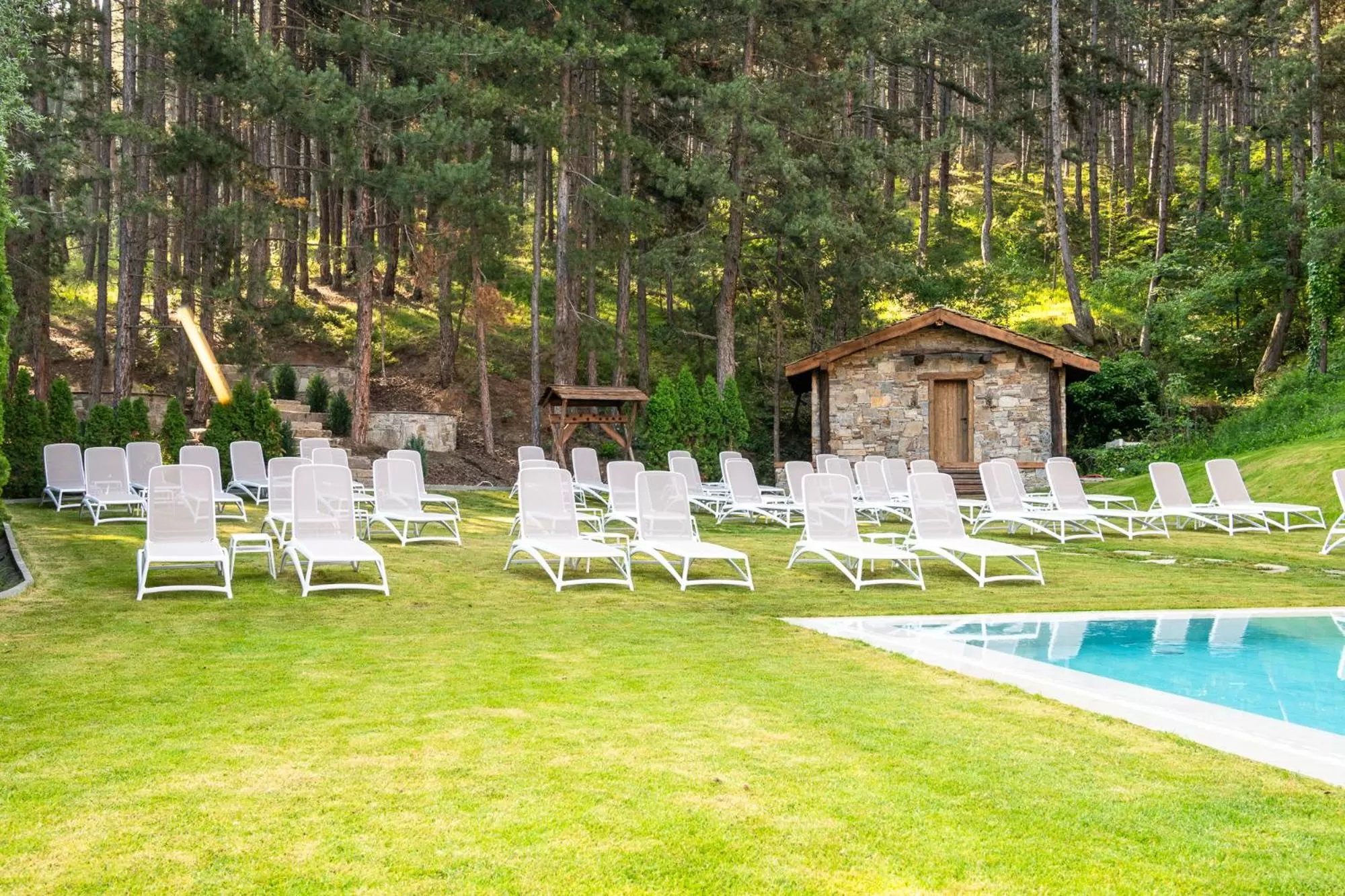 Swimming pool in Kashmir Wellness & SPA Hotel Adults Only