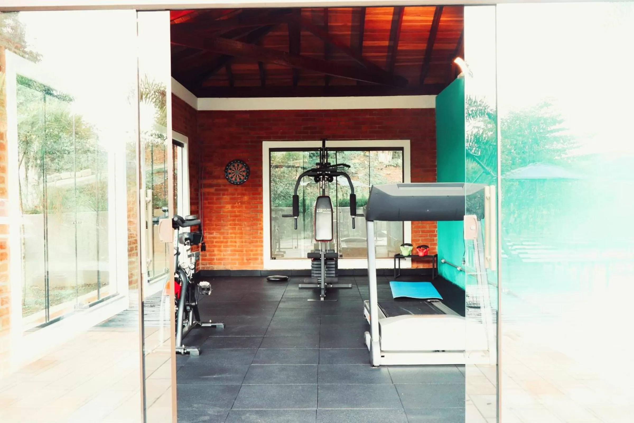 Fitness centre/facilities in Pousada Santa Thereza