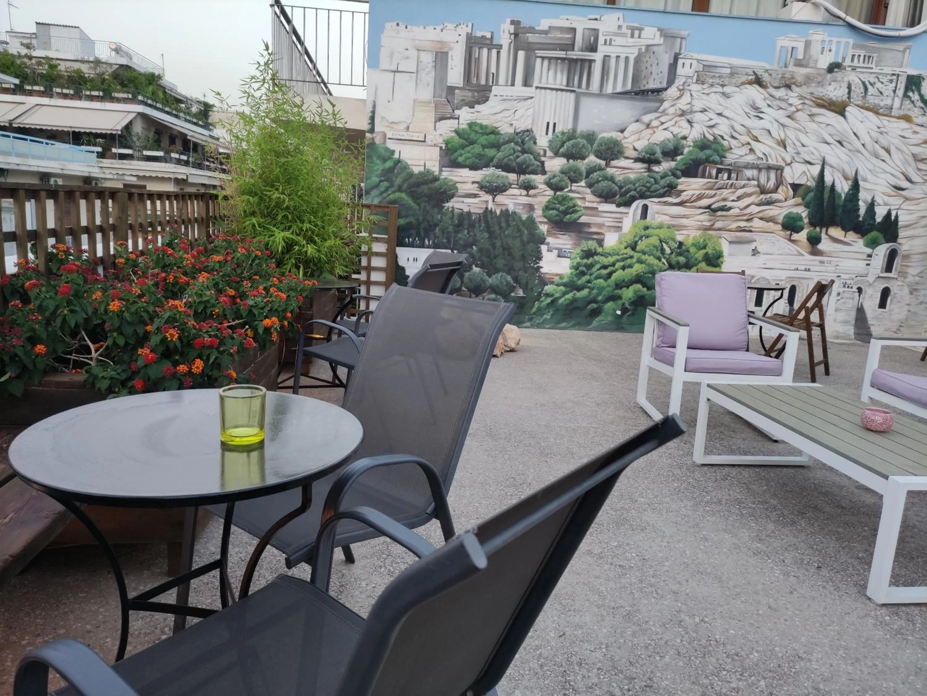 Balcony/Terrace in Be My Guest Athens