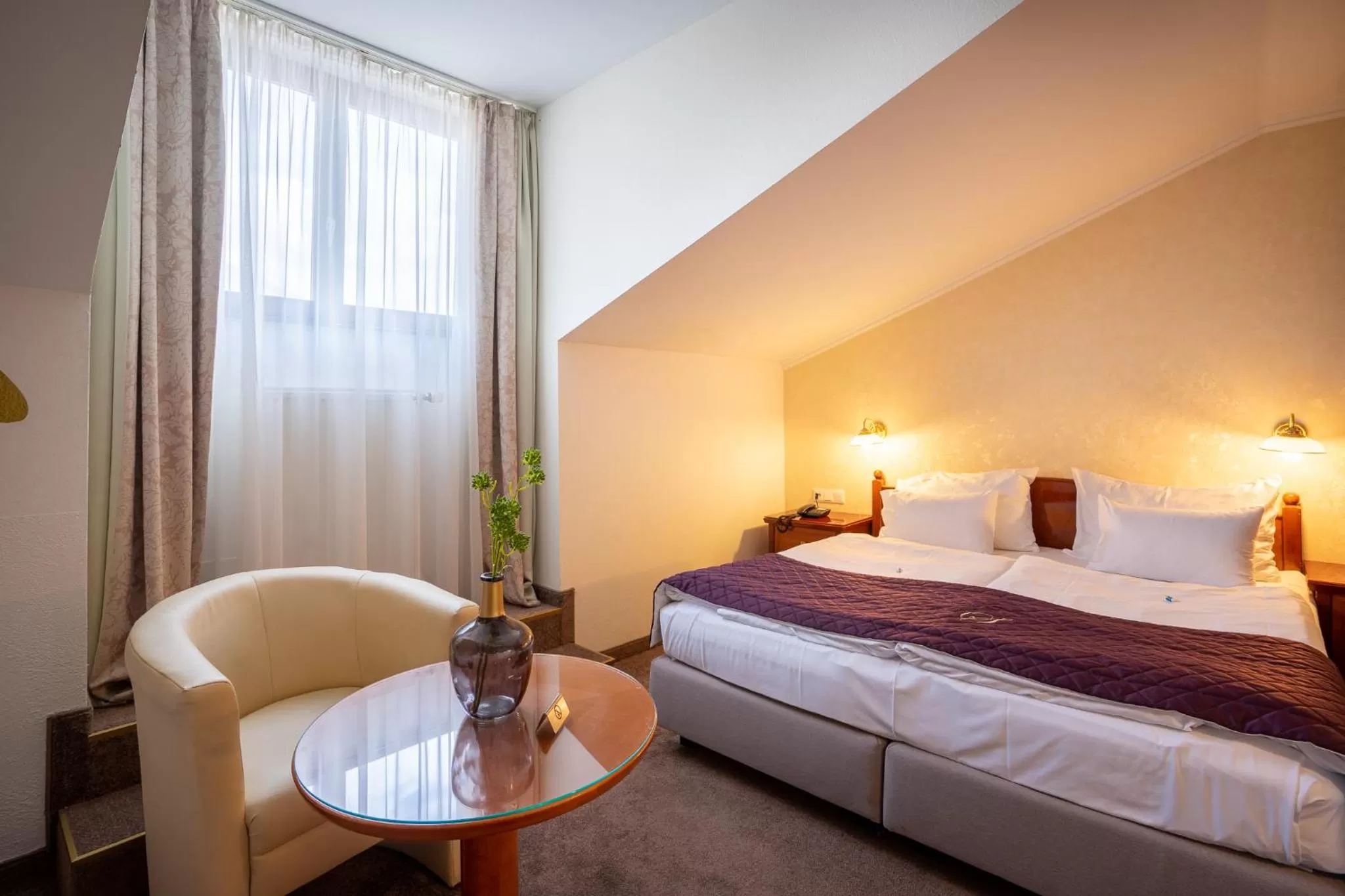 Photo of the whole room, Bed in Hotel Am Schubertring