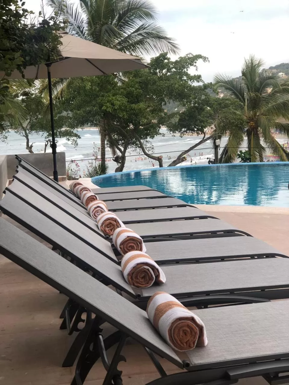 Balcony/Terrace in Ysuri Sayulita - Beachfront Hotel