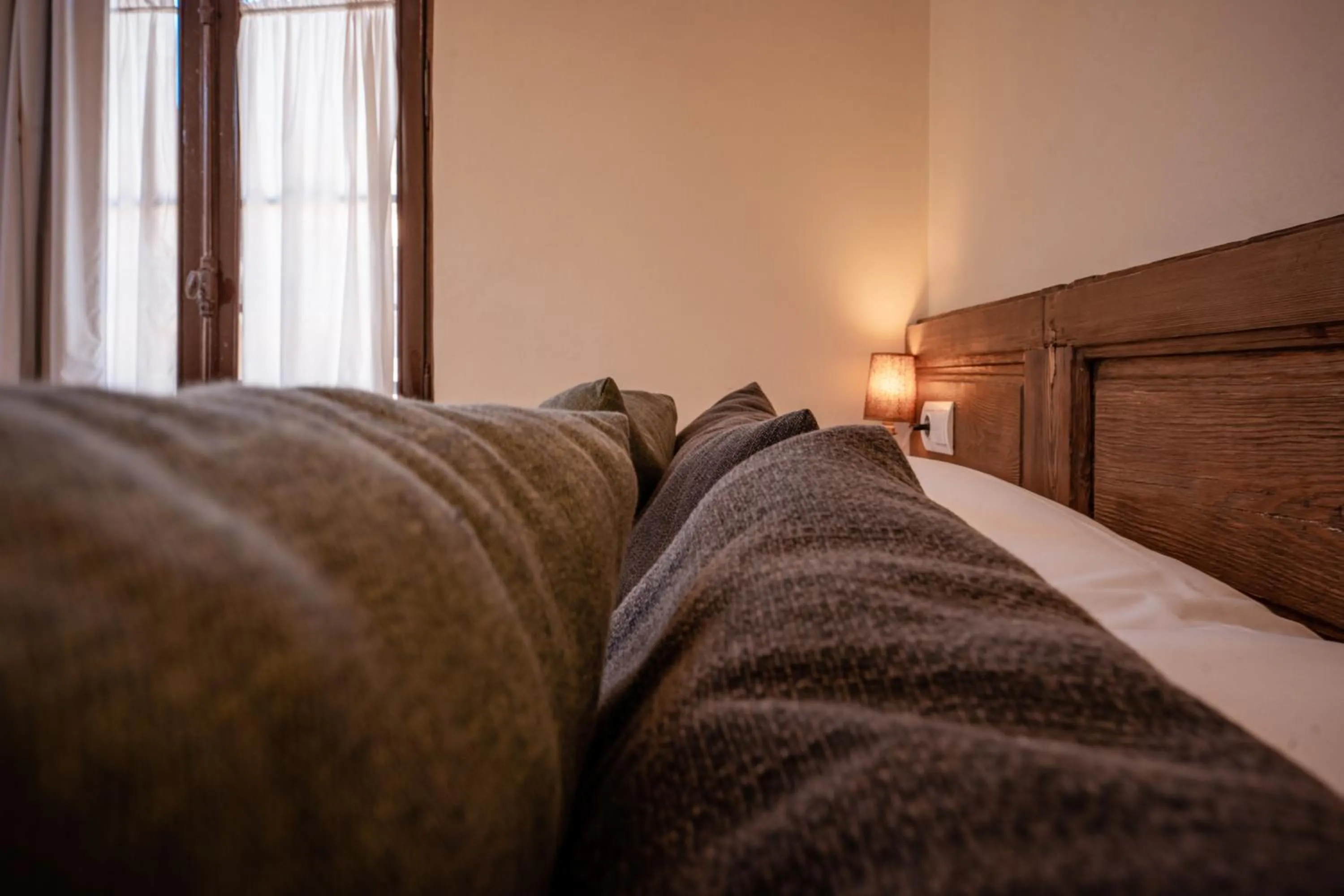 Bed in Hotel Mas de Xaxas