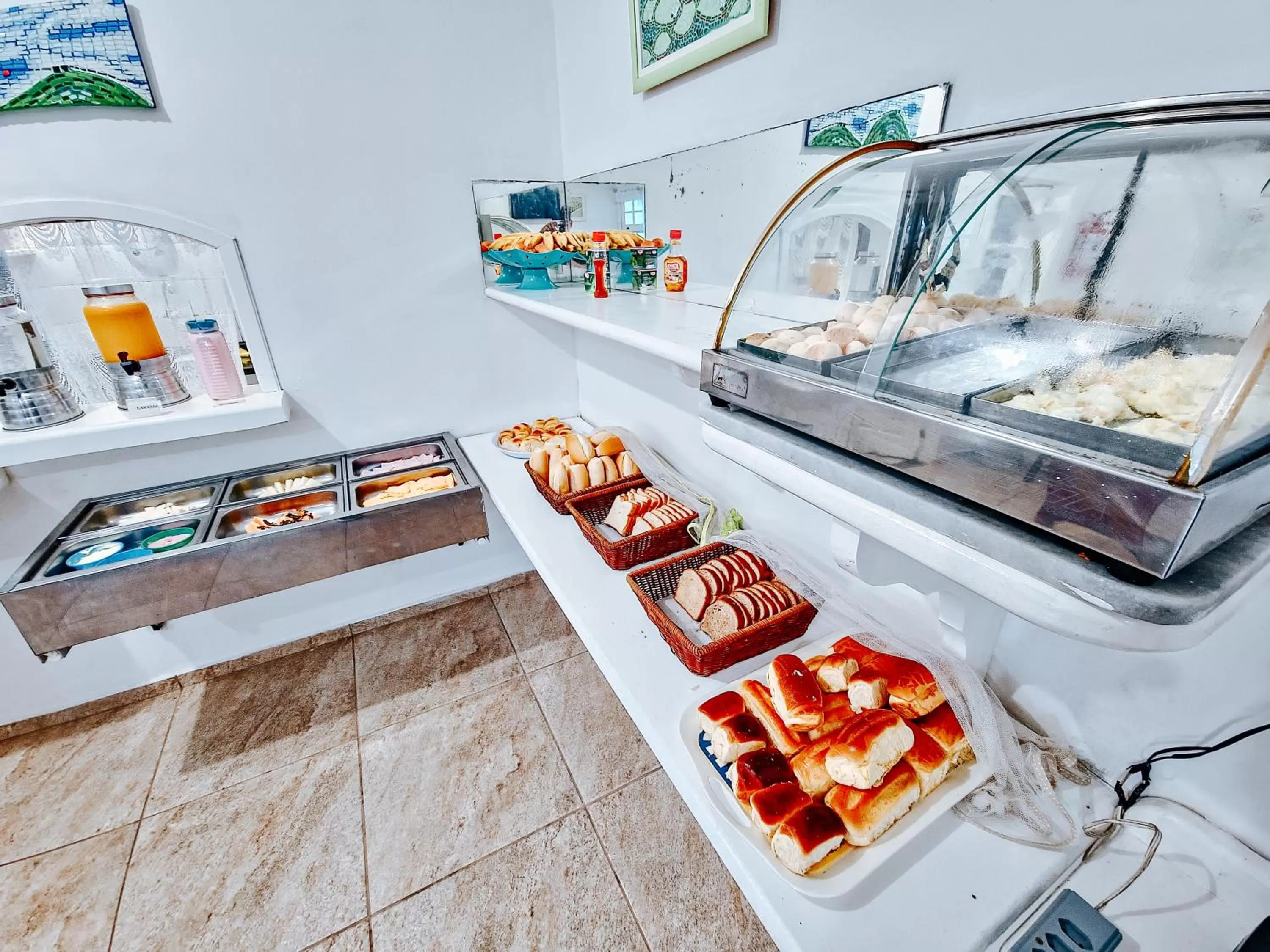 Dining area in Pousada Água Marinha