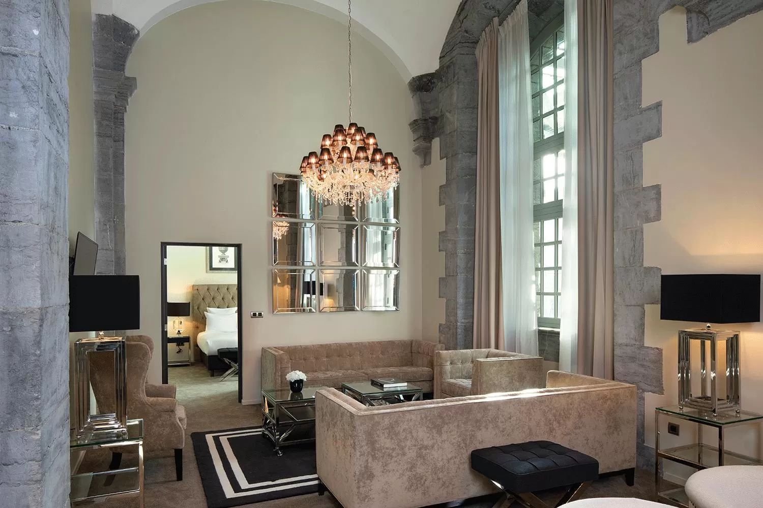 Living room in Royal Hainaut Spa & Resort Hotel