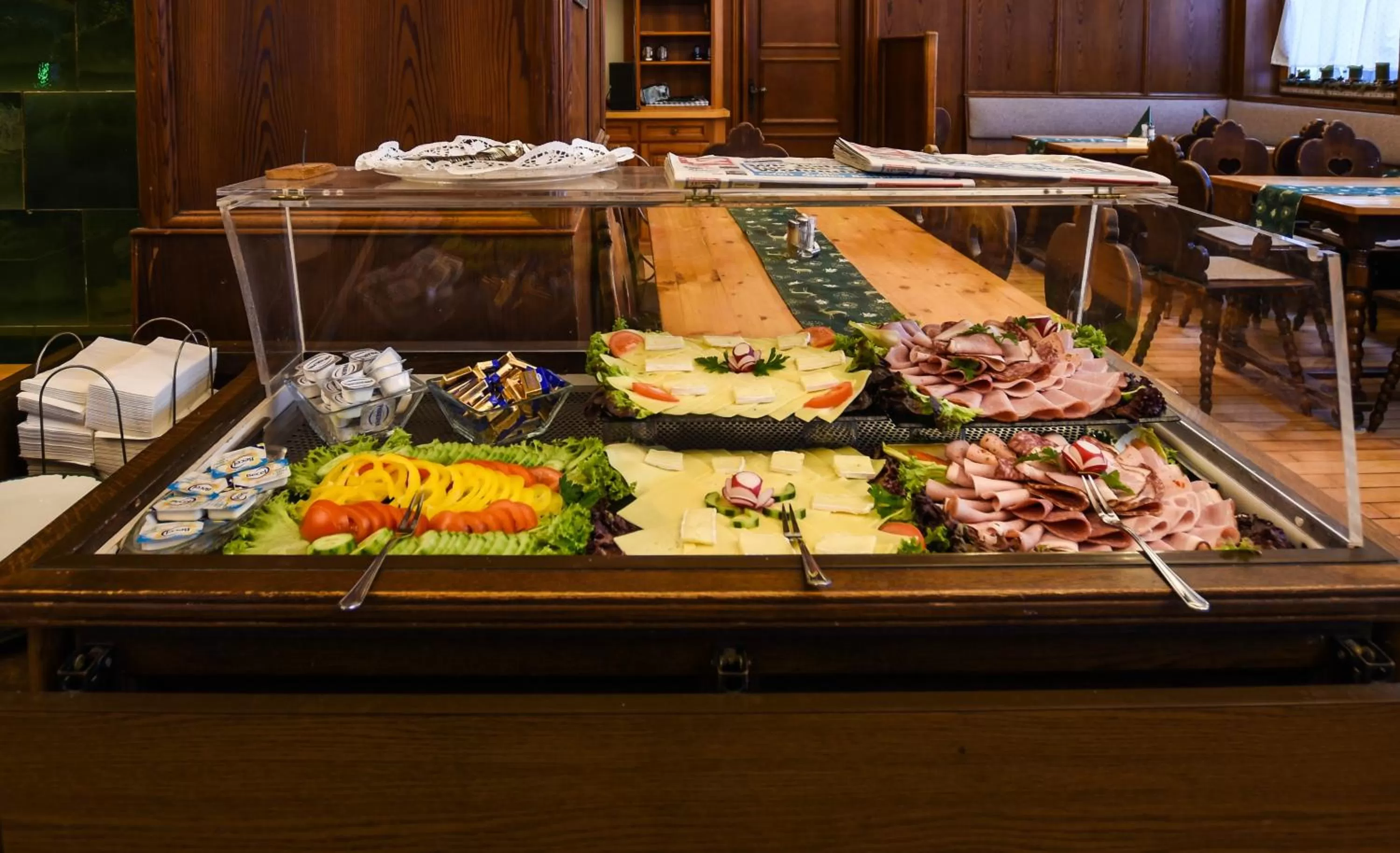 Buffet breakfast in Seehotel zur Post