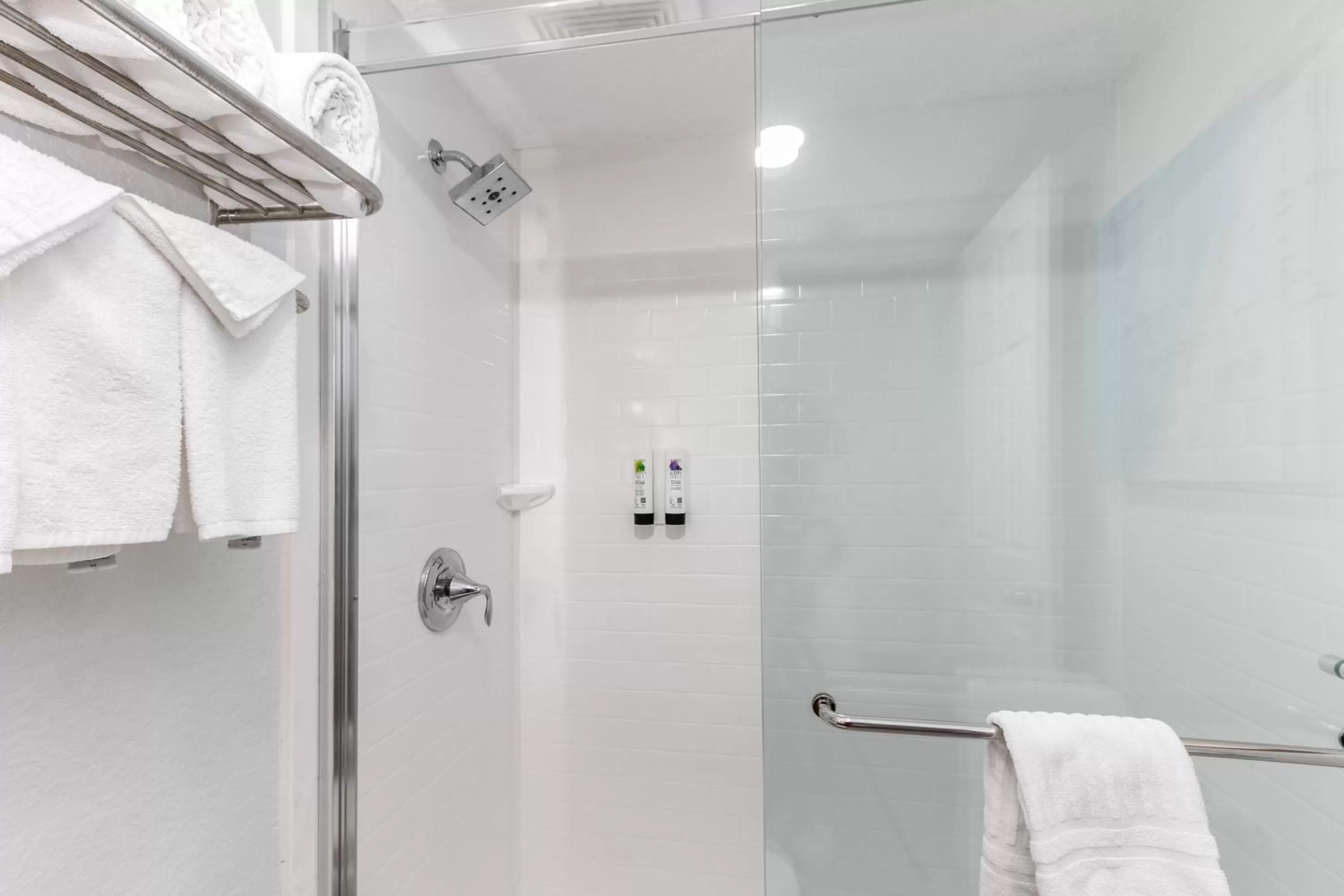 Shower in Dolphin Sands Clearwater Beach, an Ascend Collection Hotel