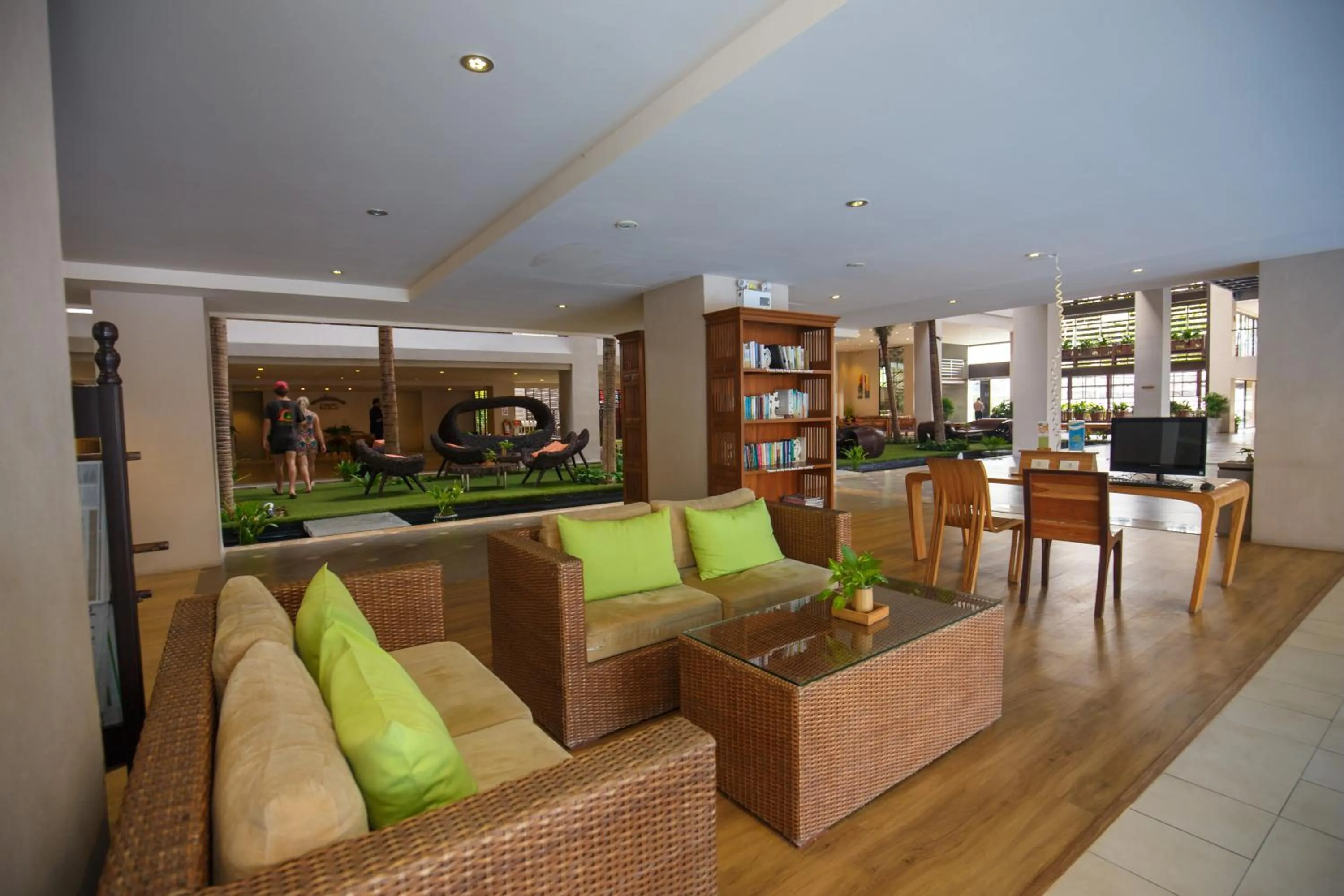 Library in Baan Laimai Beach Resort & Spa - SHA Extra Plus
