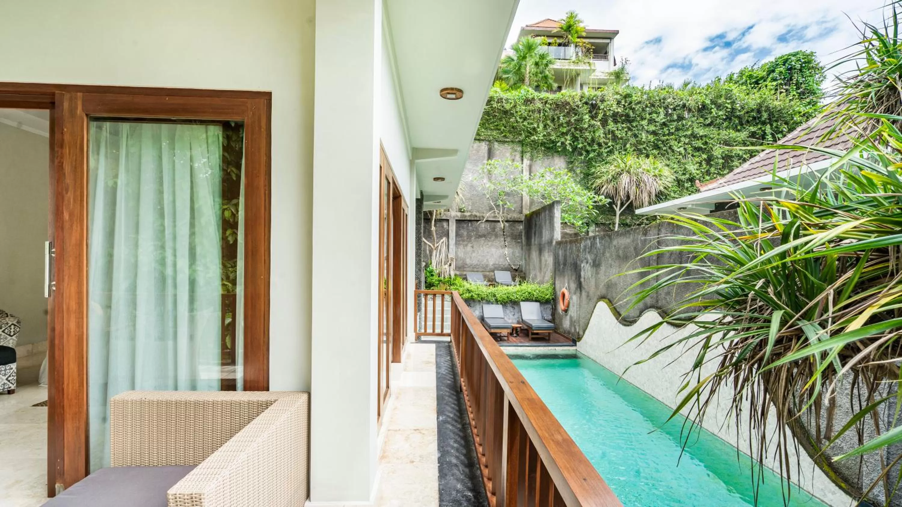 Garden in KajaNe Mua at Ubud Bali