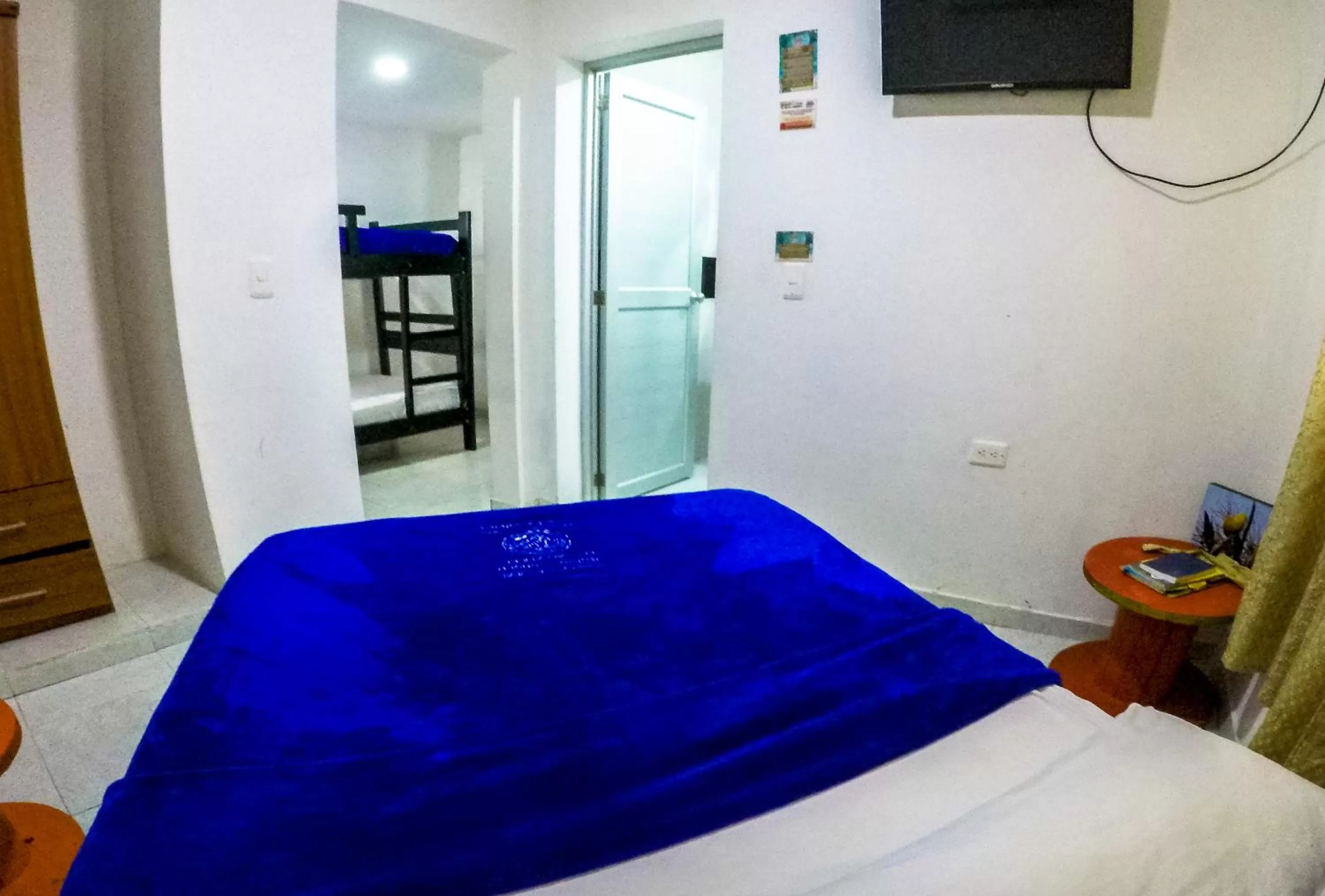 Food and drinks, Bed in Posada Cultural Bahia Sonora