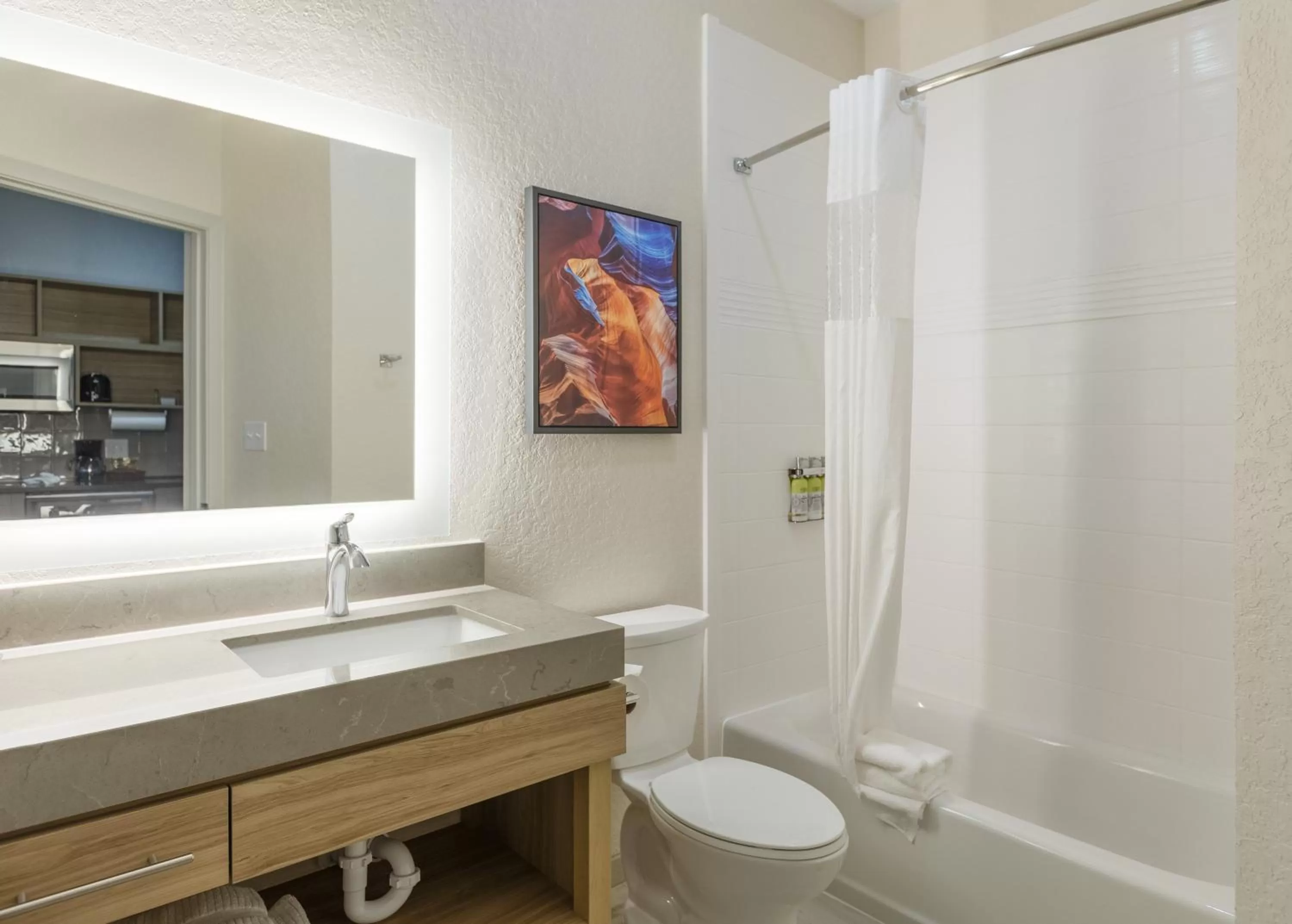 Bathroom in Candlewood Suites - San Antonio - Schertz by IHG