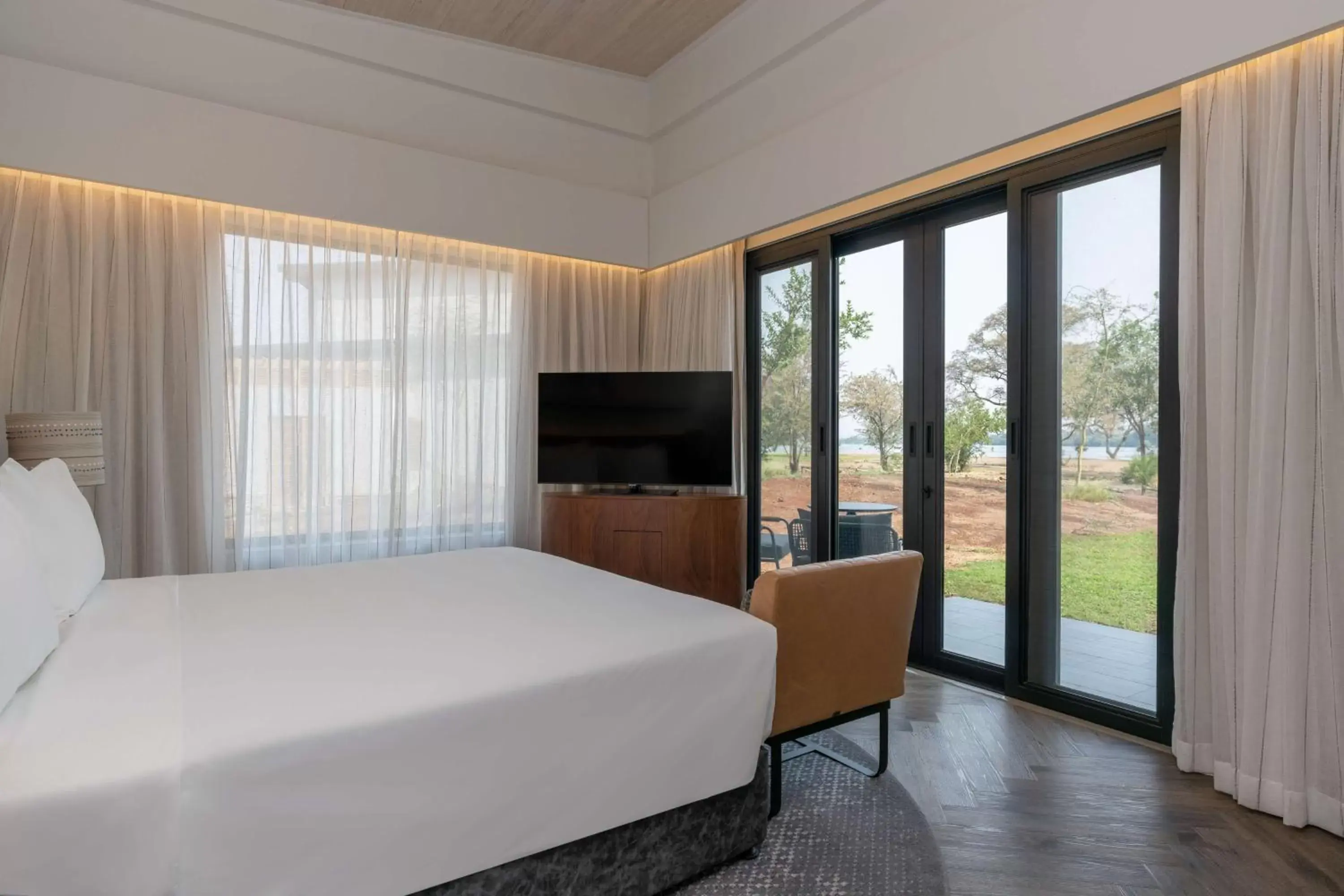 Villa Suite with Zambezi River View and Terrace in Radisson Blu Mosi-oa-Tunya Livingstone Resort Villa Suite with Zambezi River View and Terrace in Radisson Blu Mosi-oa-Tunya Livingstone Resort