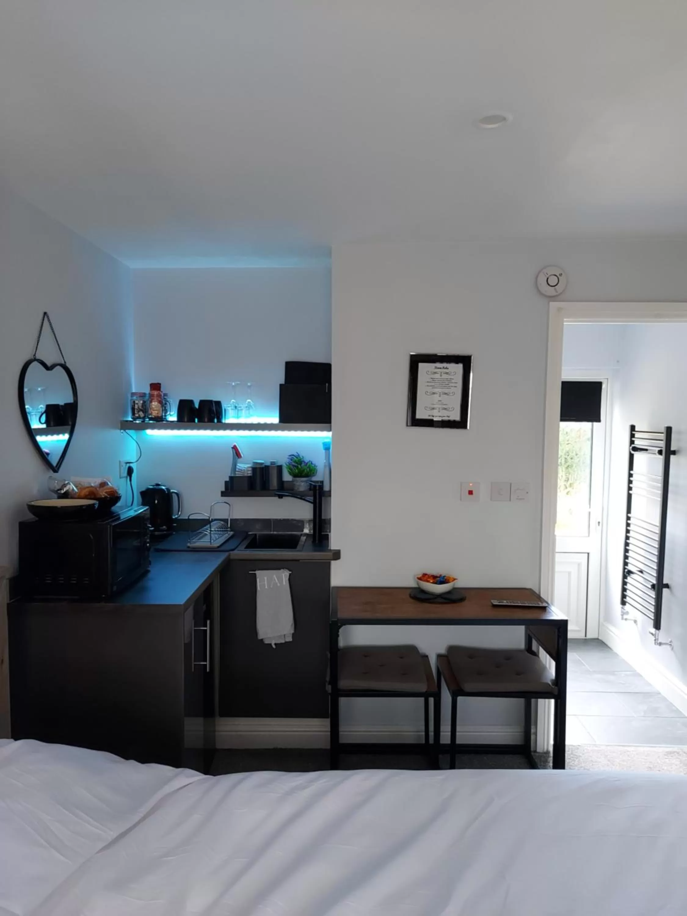 Bed in Hadrians wall studio