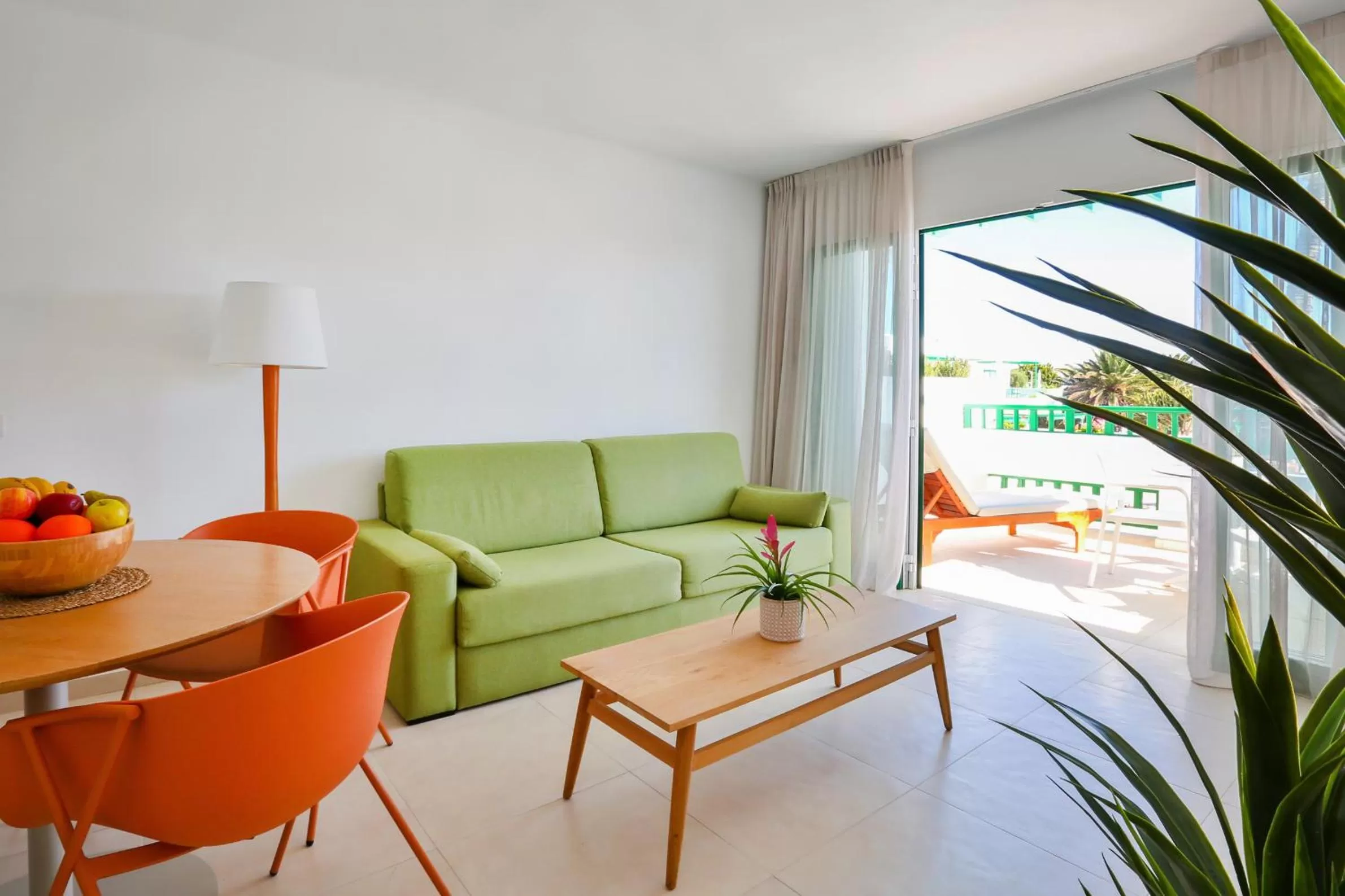 Living room in Nazaret Apartments