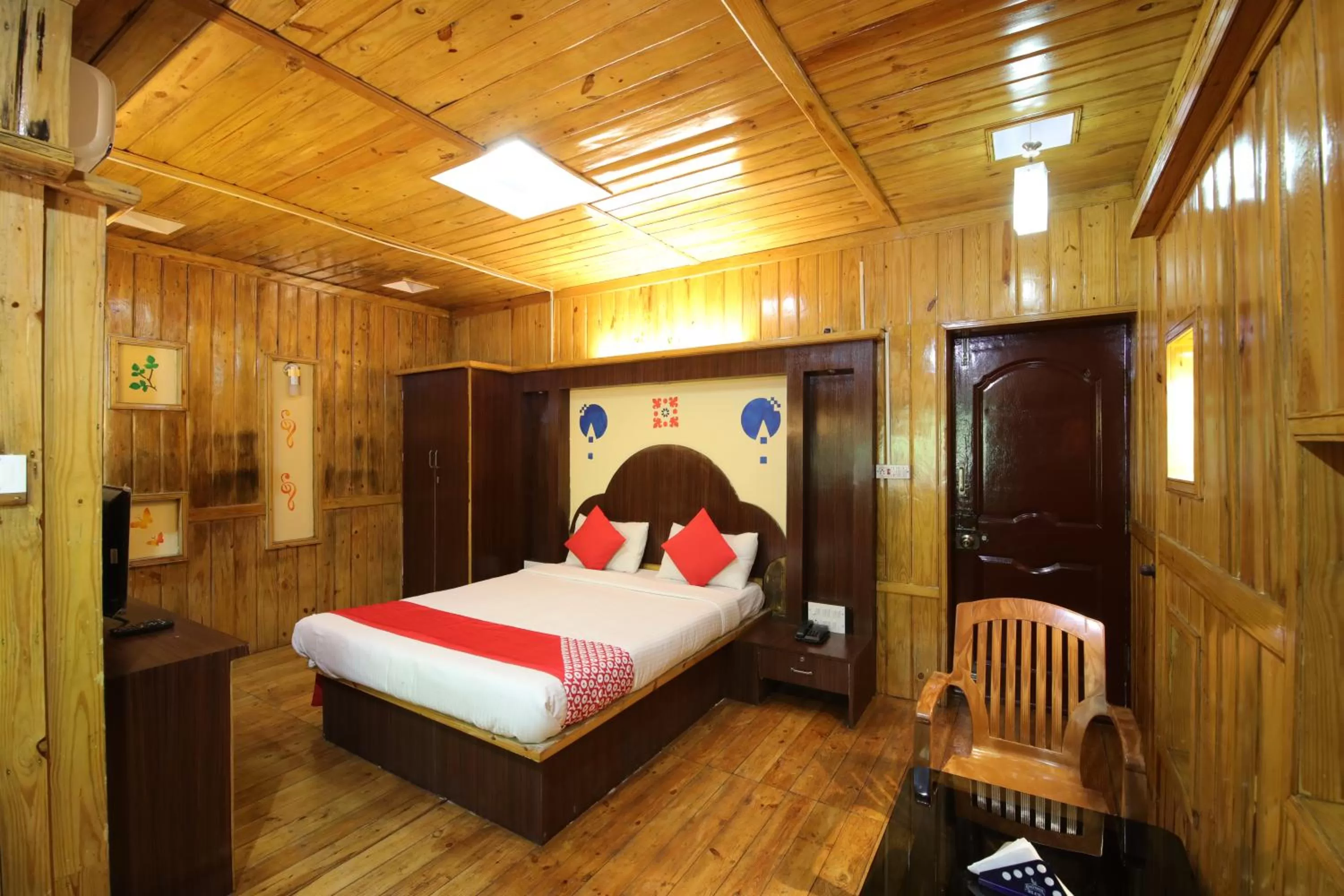 Bed in Greenwood Resort