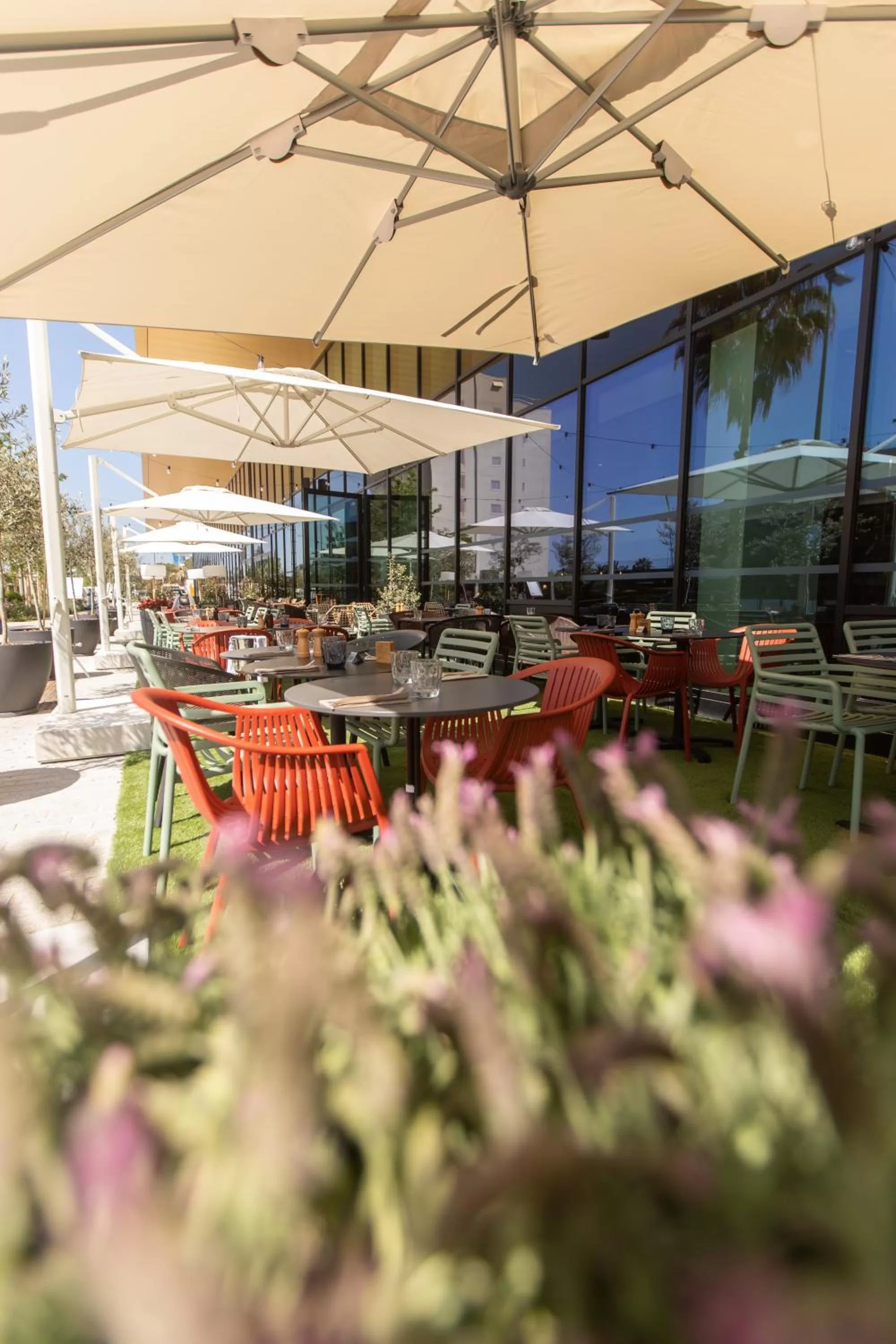 Balcony/Terrace in Crowne Plaza - Nice - Grand Arenas by IHG