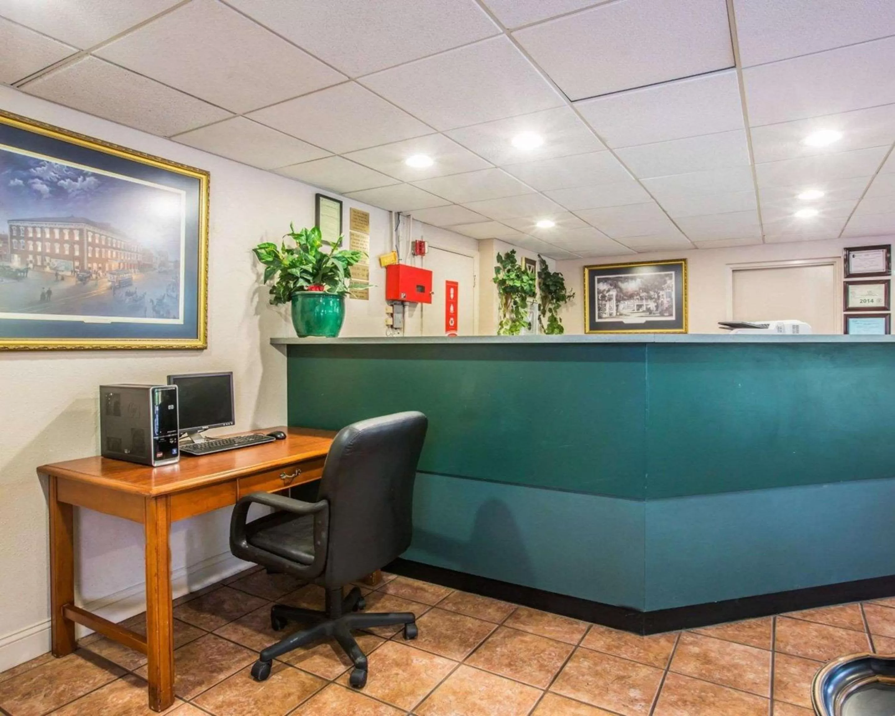 Lobby or reception in Econo Lodge Inn & Suites Columbus near Fort Benning