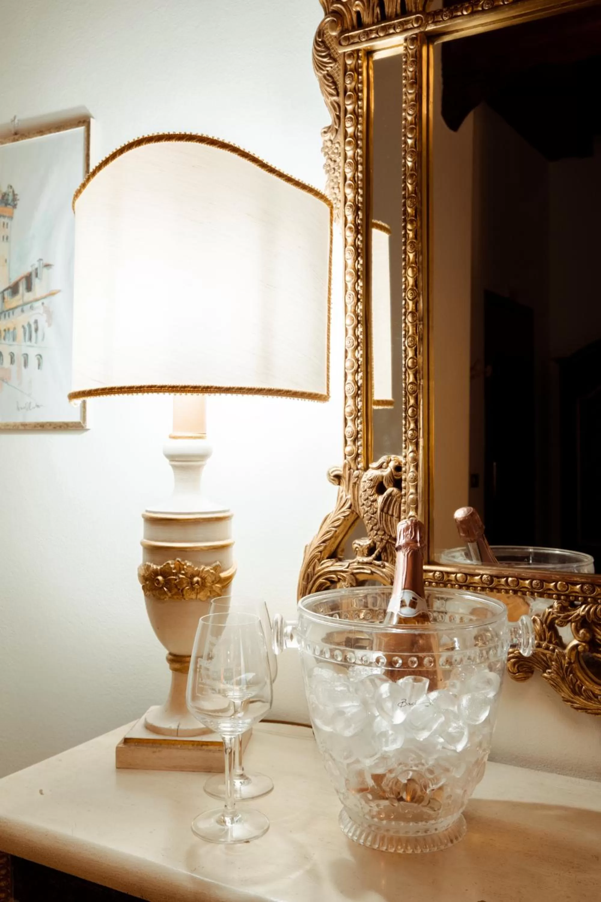 Decorative detail in Hotel Palazzo Alexander